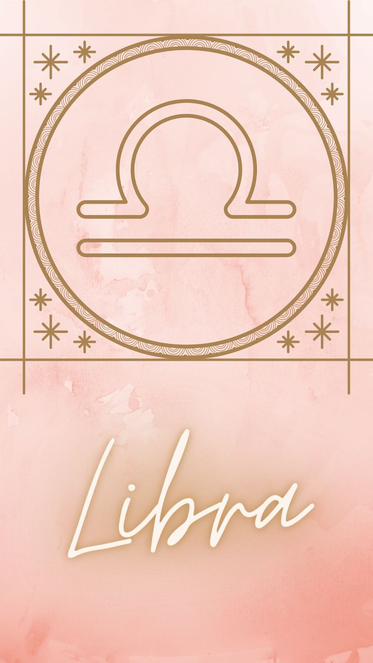 Libra Zodiac Phone Wallpaper/ Background. iPhone wallpaper girly, Zodiac leo art, Libra zodiac