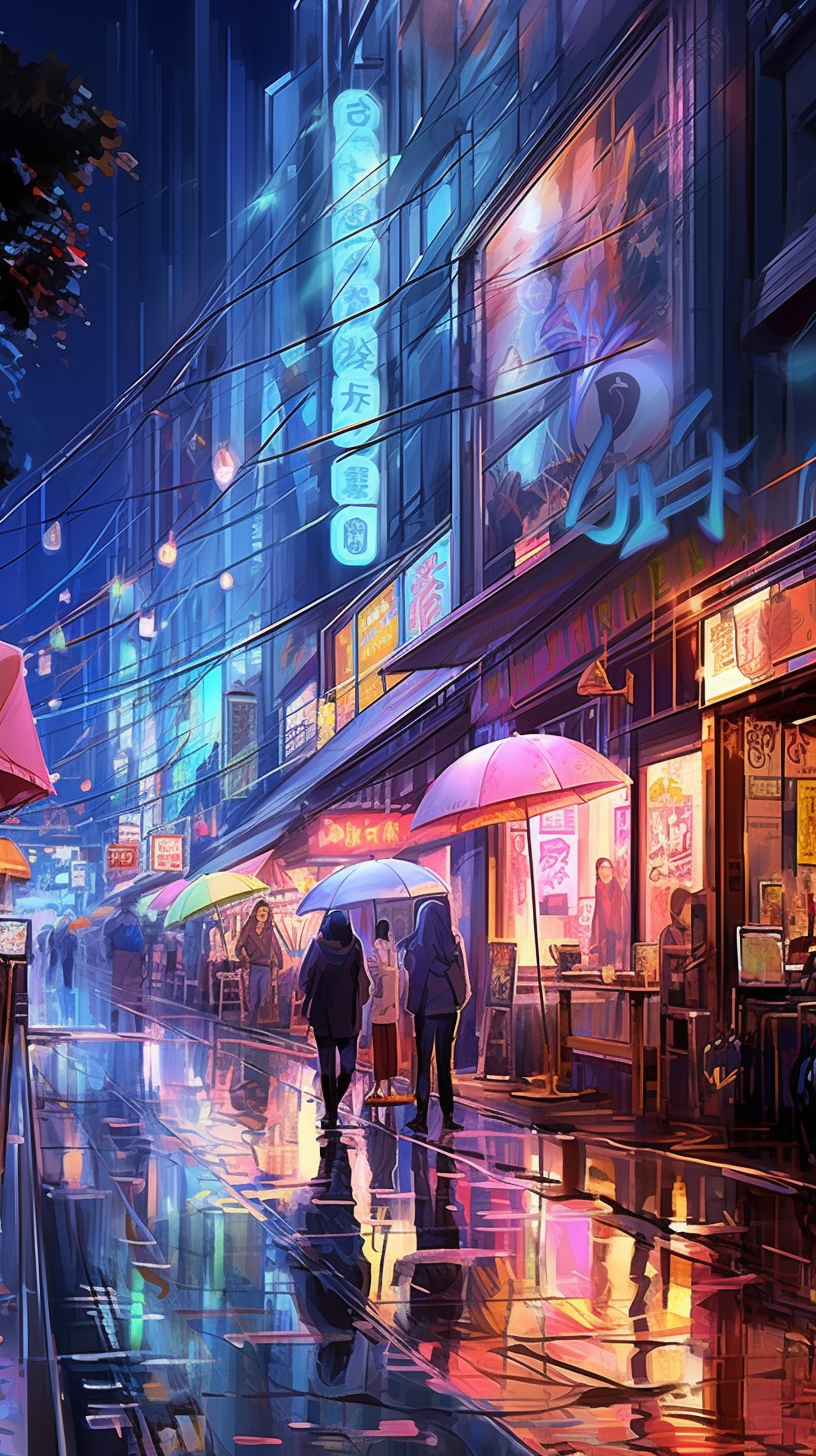 Neon Urban Nights City Lights Chest Image Hosting And Sharing Made Easy