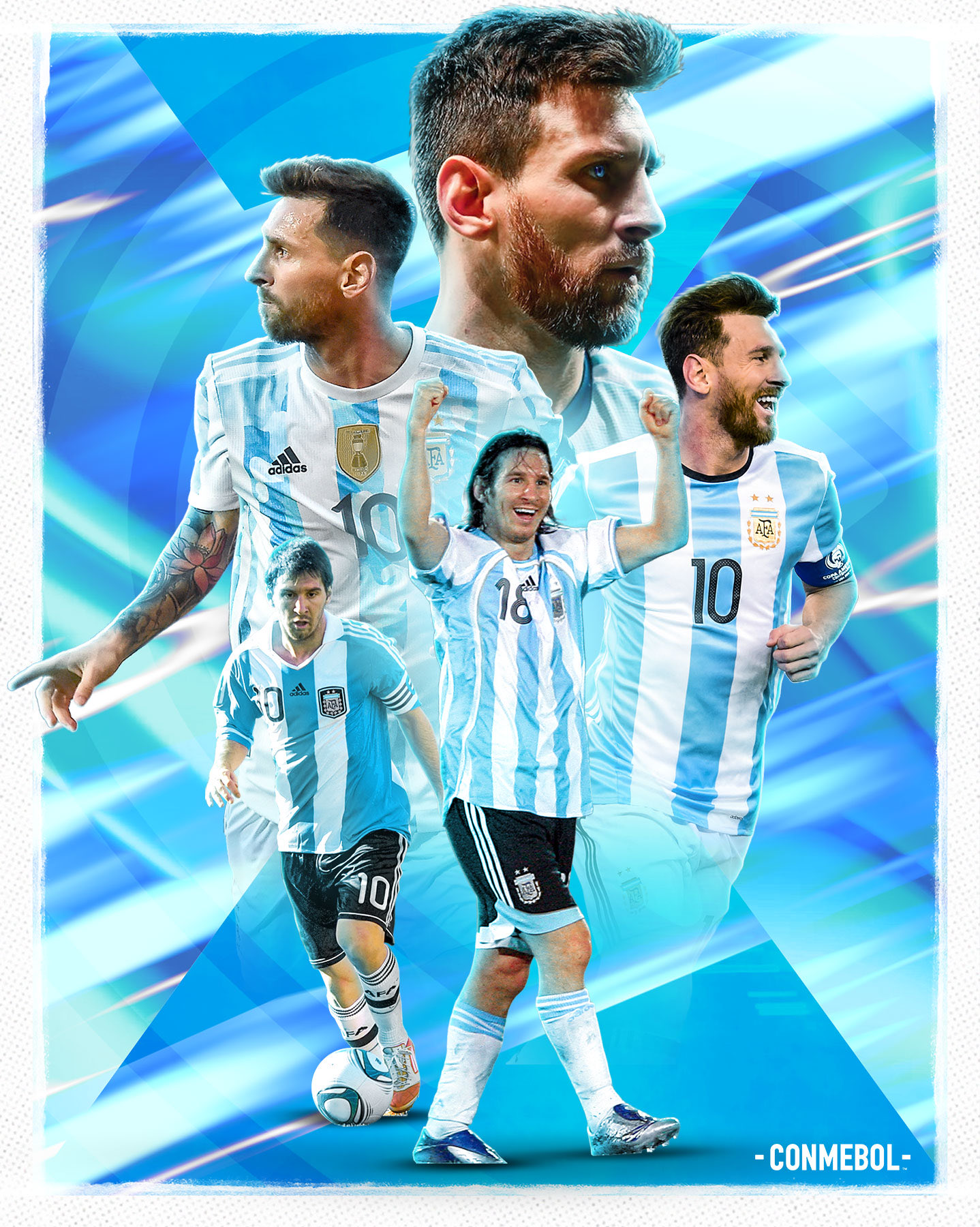 GOLAZO years of Lionel Messi wearing the Albiceleste. His Argentina debut against Hungary on this day in 2005. What a privilege to watch and cover his career #Messi