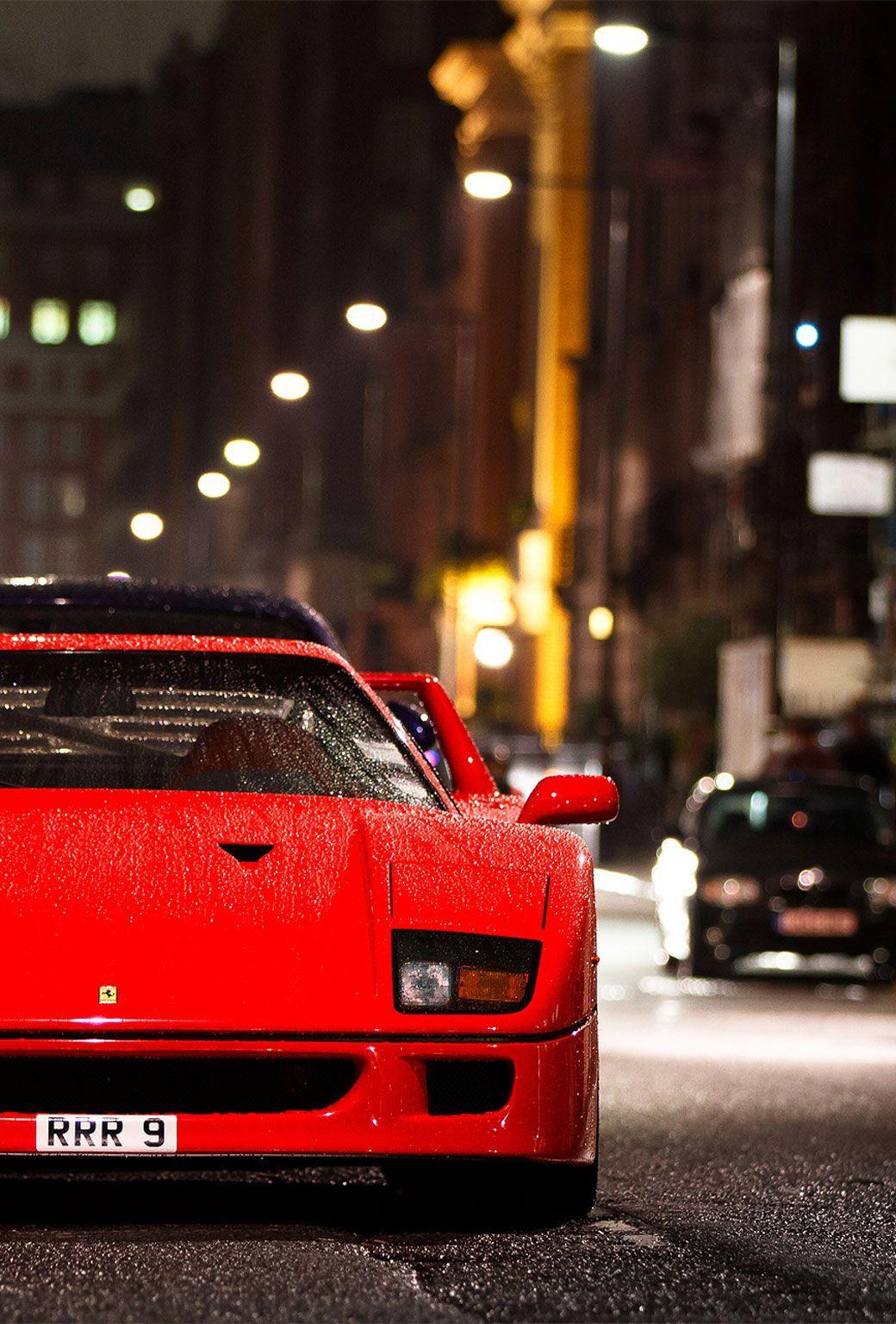 Ferrari F40 iPhone Wallpaper