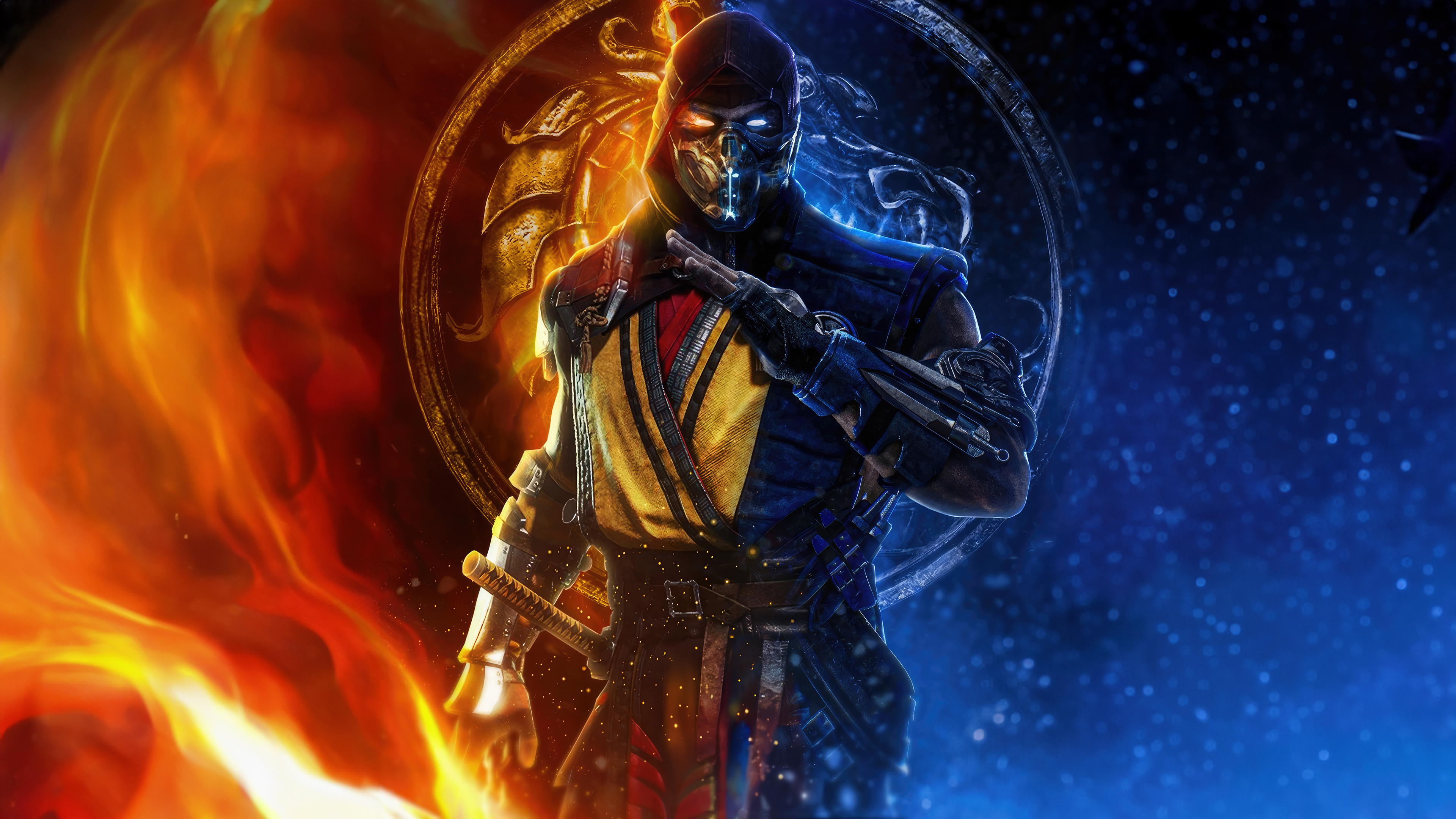 Scorpion Vs Sub Zero Wallpaper, HD Games