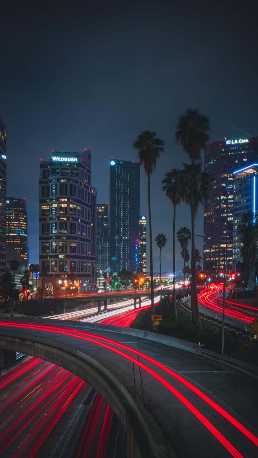 Download city lights iphone wallpaper Bhmpics