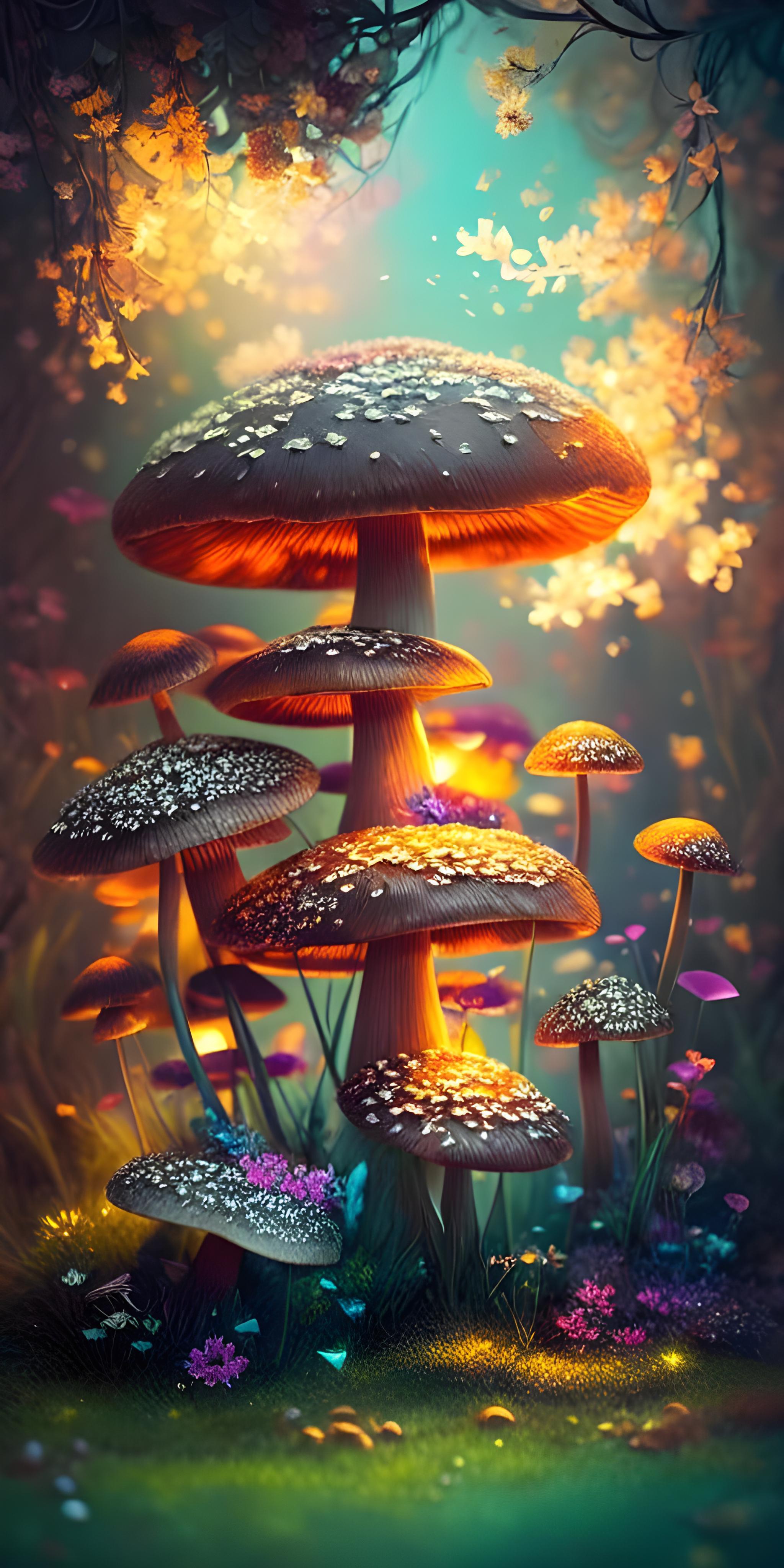 Mushroom Wallpaper and Background