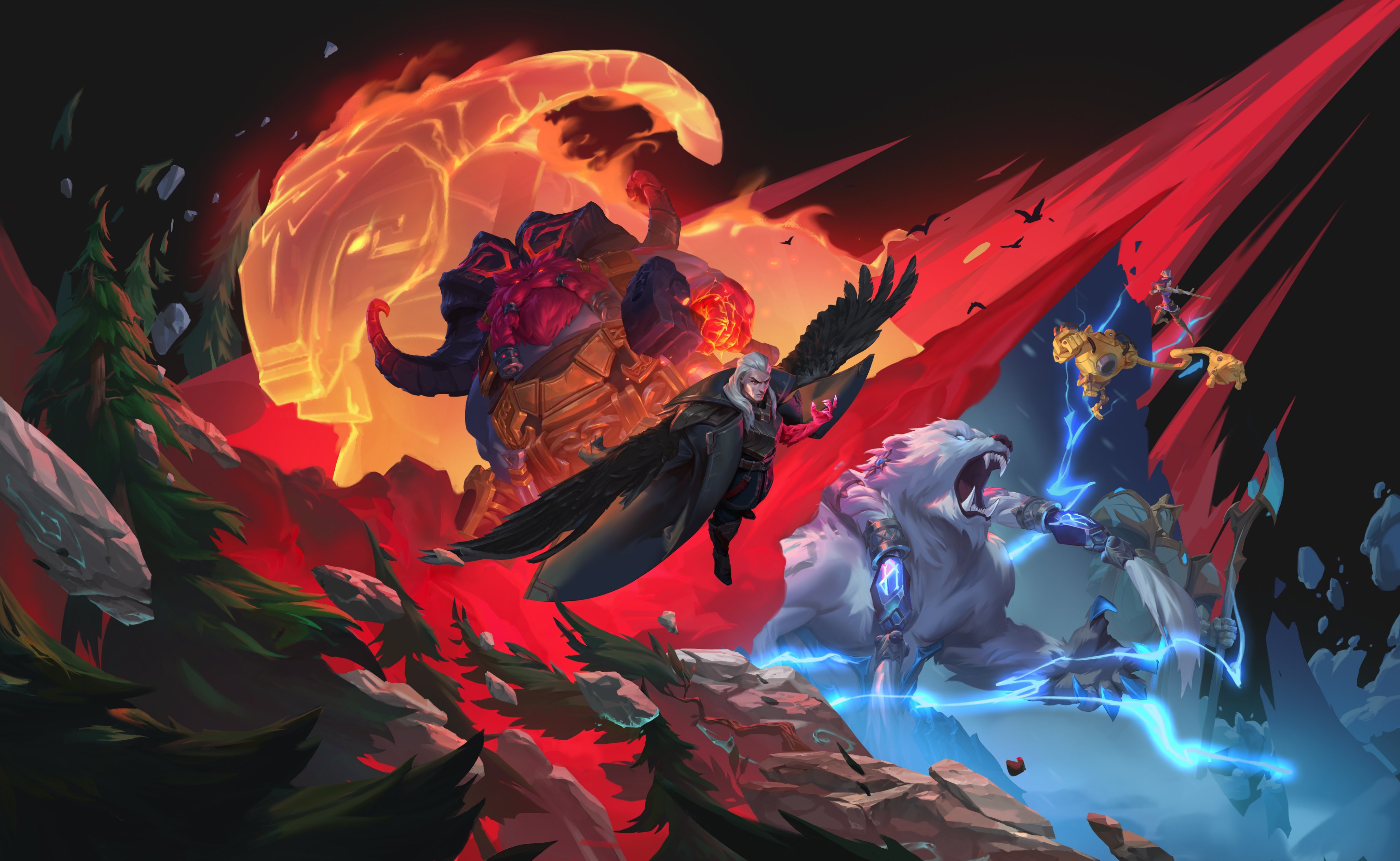 League of Legends: Wild Rift Patch 4.2 Playhem Key Art