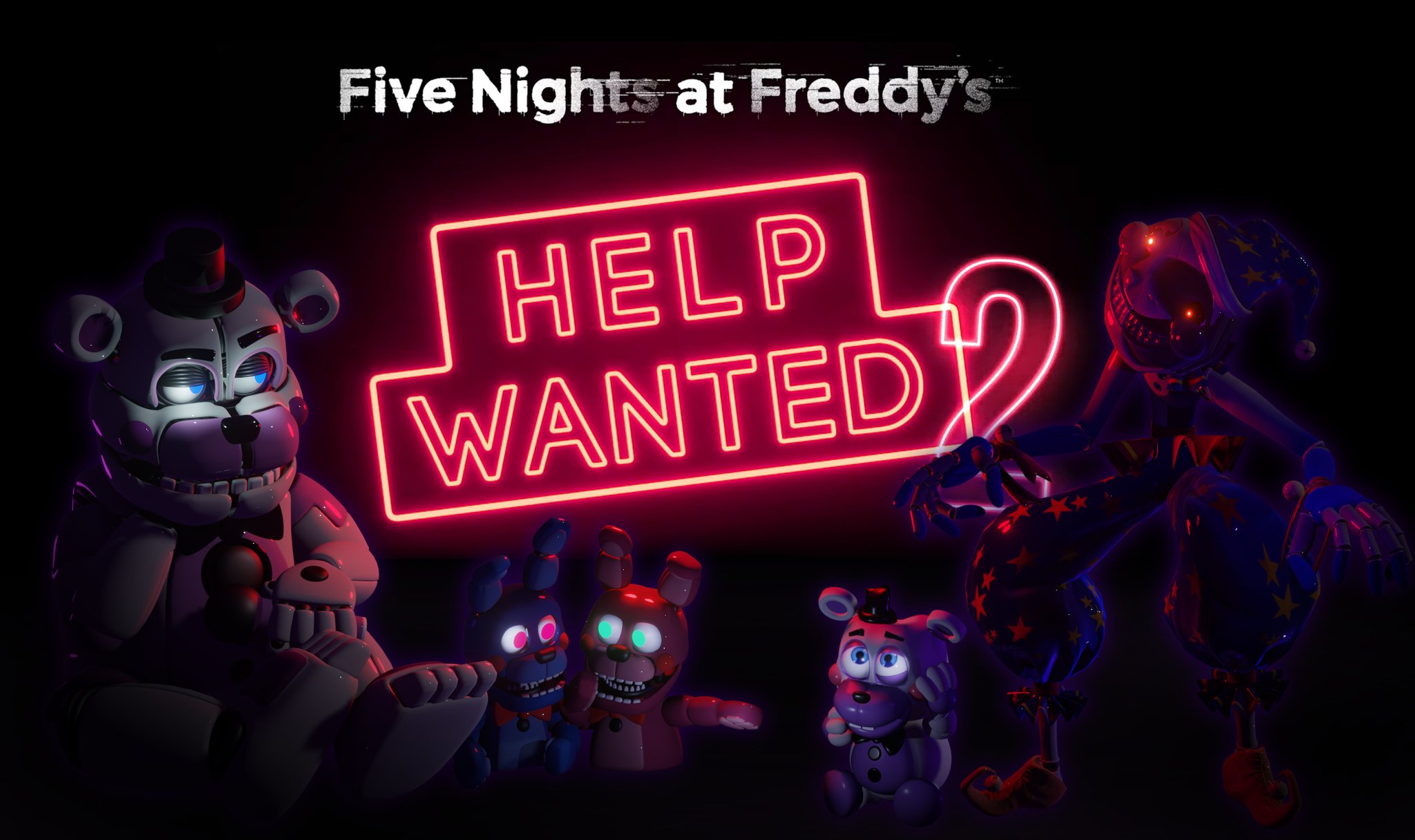 AB #FREEPALESTINE for Help Wanted 2. #FNAF