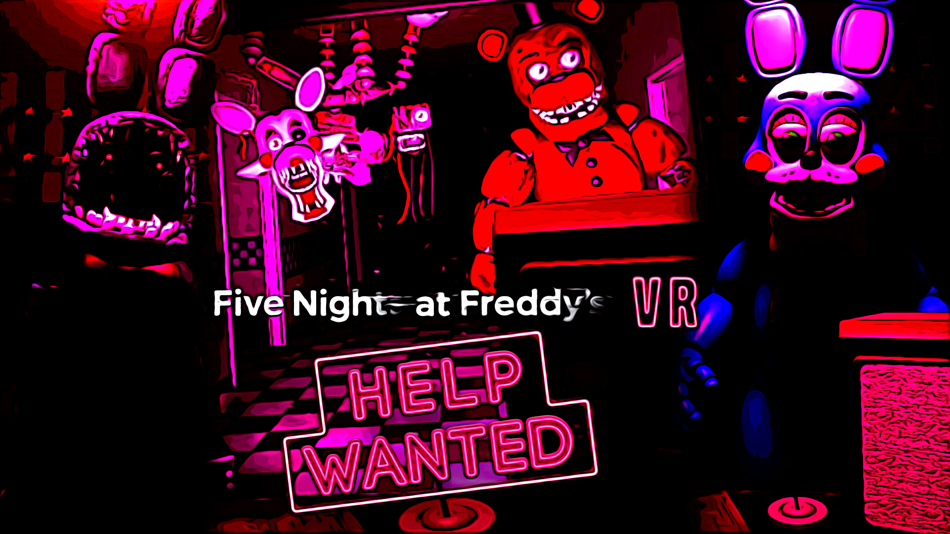 Muersitine 2 en Help Wanted VR #fnaf #fnaf2 #fnafhelpwanted #fnafhw #fivenightsatfreddys