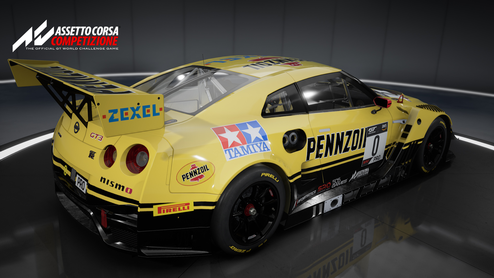 Nissan GTR Nismo GT3 2018 PENNZOIL LIVERY