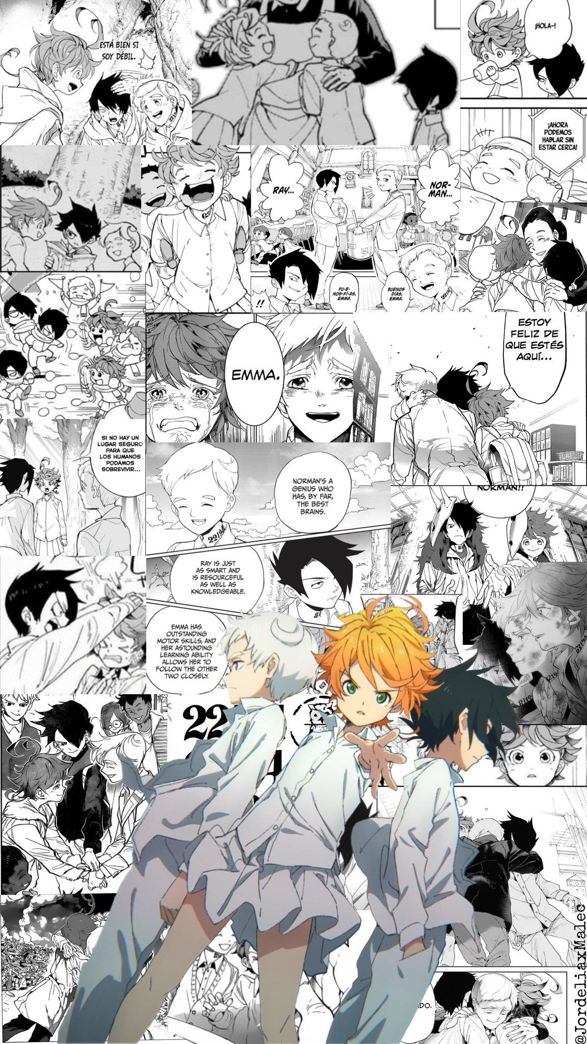 The promised neverland wallpaper. Neverland art, Neverland, Anime wallpaper