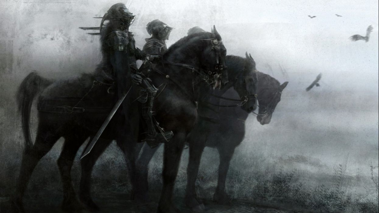 Fantasy artwork art warrior horse f wallpaperx1620