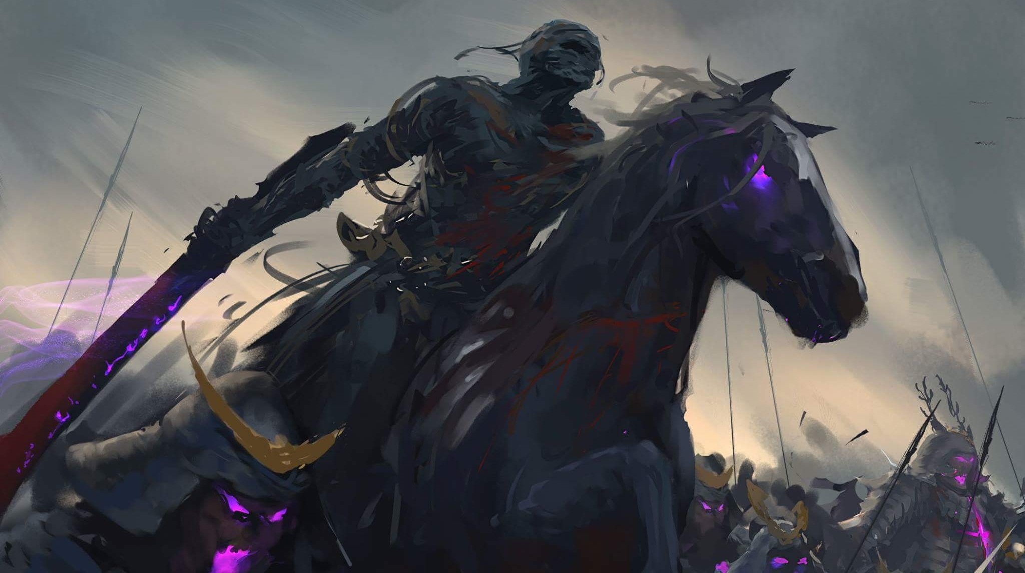 Dark Warrior HD Wallpaper