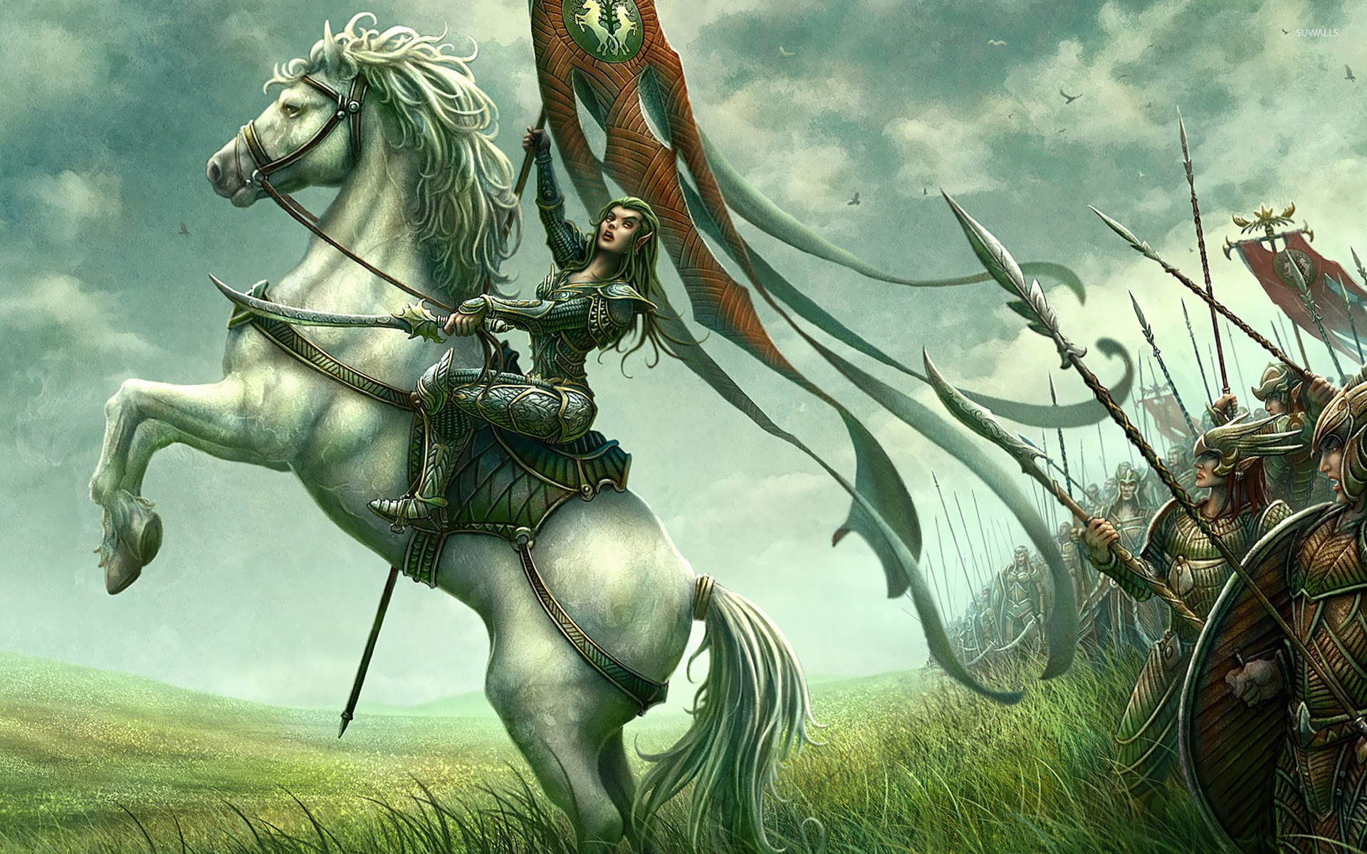 Warrior girl [4] wallpaper wallpaper
