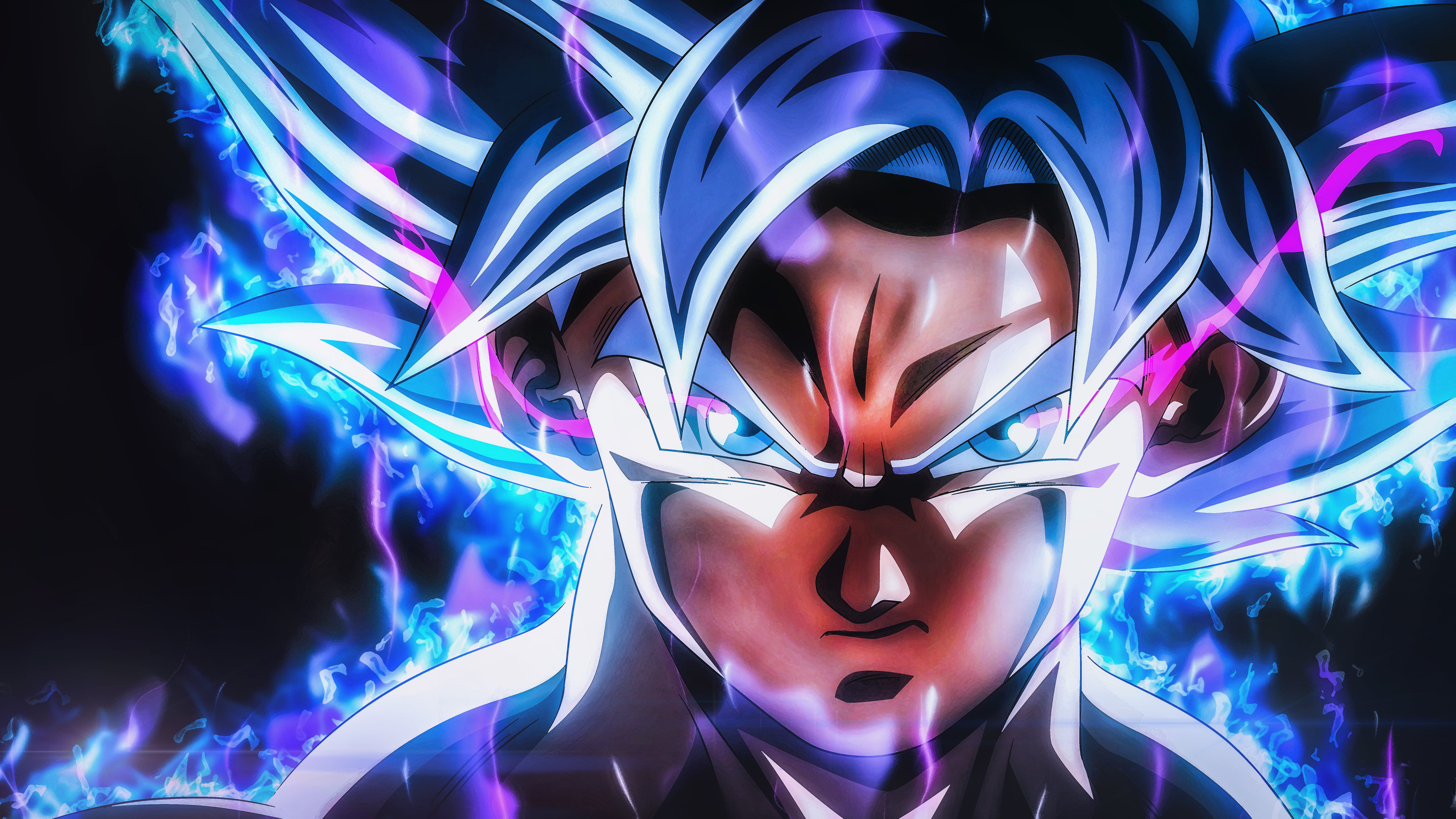 Son Goku Dragon Ball Ultra Instinct Dragon Ball Super white hair K # wallpaper #hdwallpaper #desktop. Immagini di sfondo, Goku, Immagini