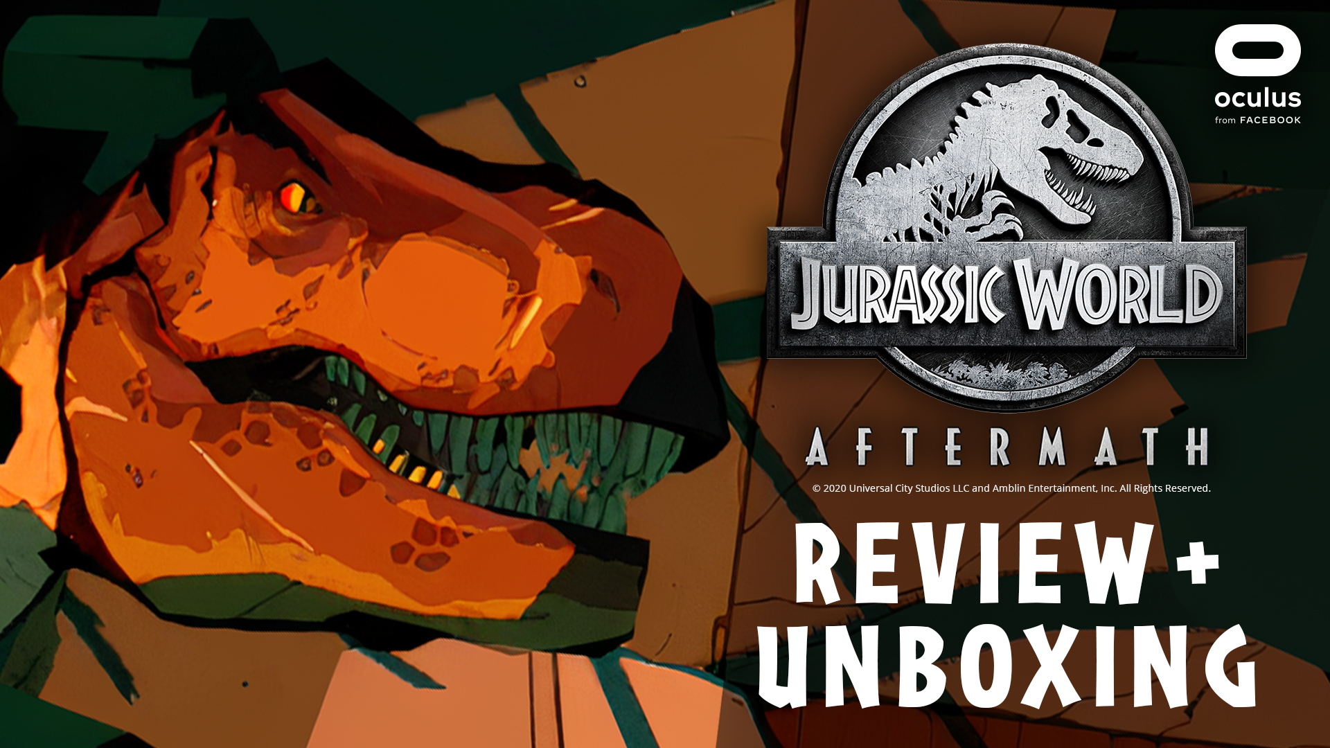 Collect Jurassic Jurassic World Aftermath VR Game
