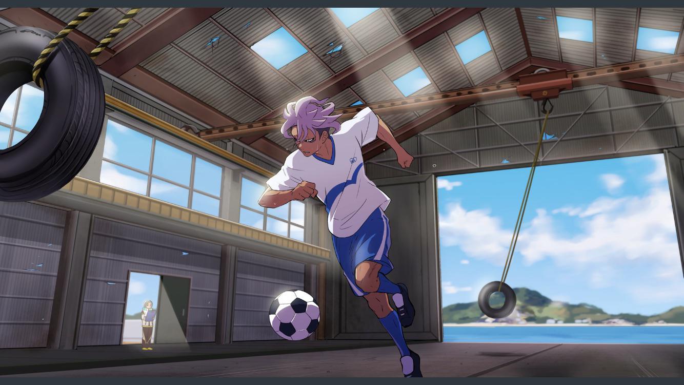 Victory Road of Inazuma Eleven Heroes, to commemorate the 14th anniversary of Inazuma! Game movement screen + 3 storyboards. Akihiro says more news coming at the end of the year