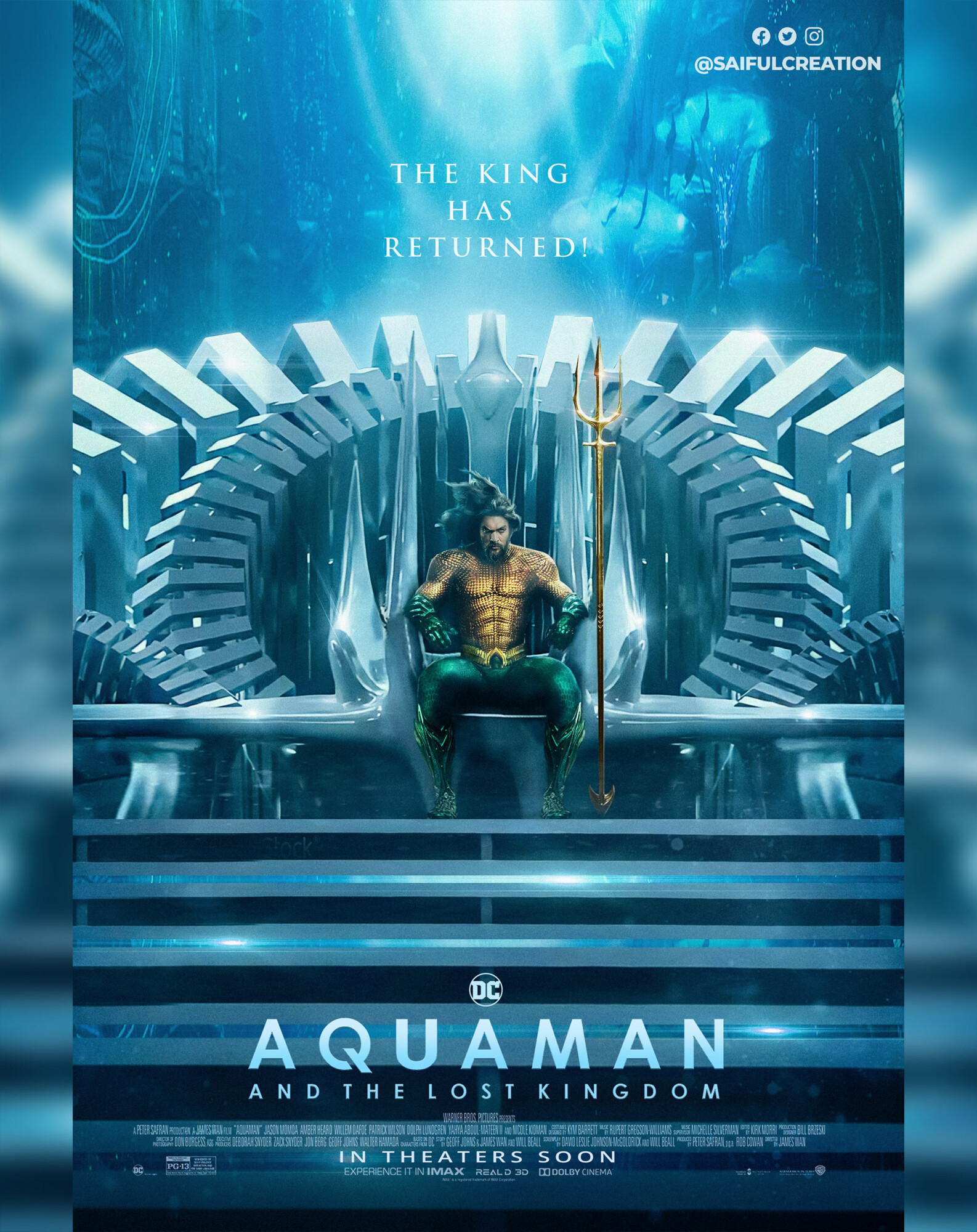 Aquaman And The Lost Kingdom Poster