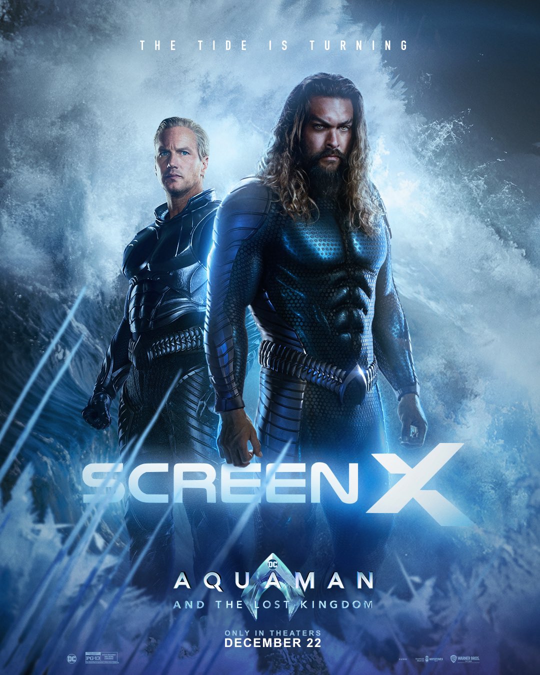 New Poster For Aquaman And The Lost Kingdom (Screen X), R DC_Cinematic