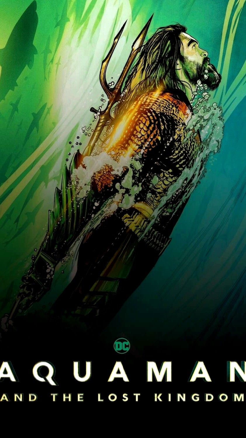 Aquaman and the Lost Kingdom. Aquaman, Marvel movie collection, Marvel spiderman art