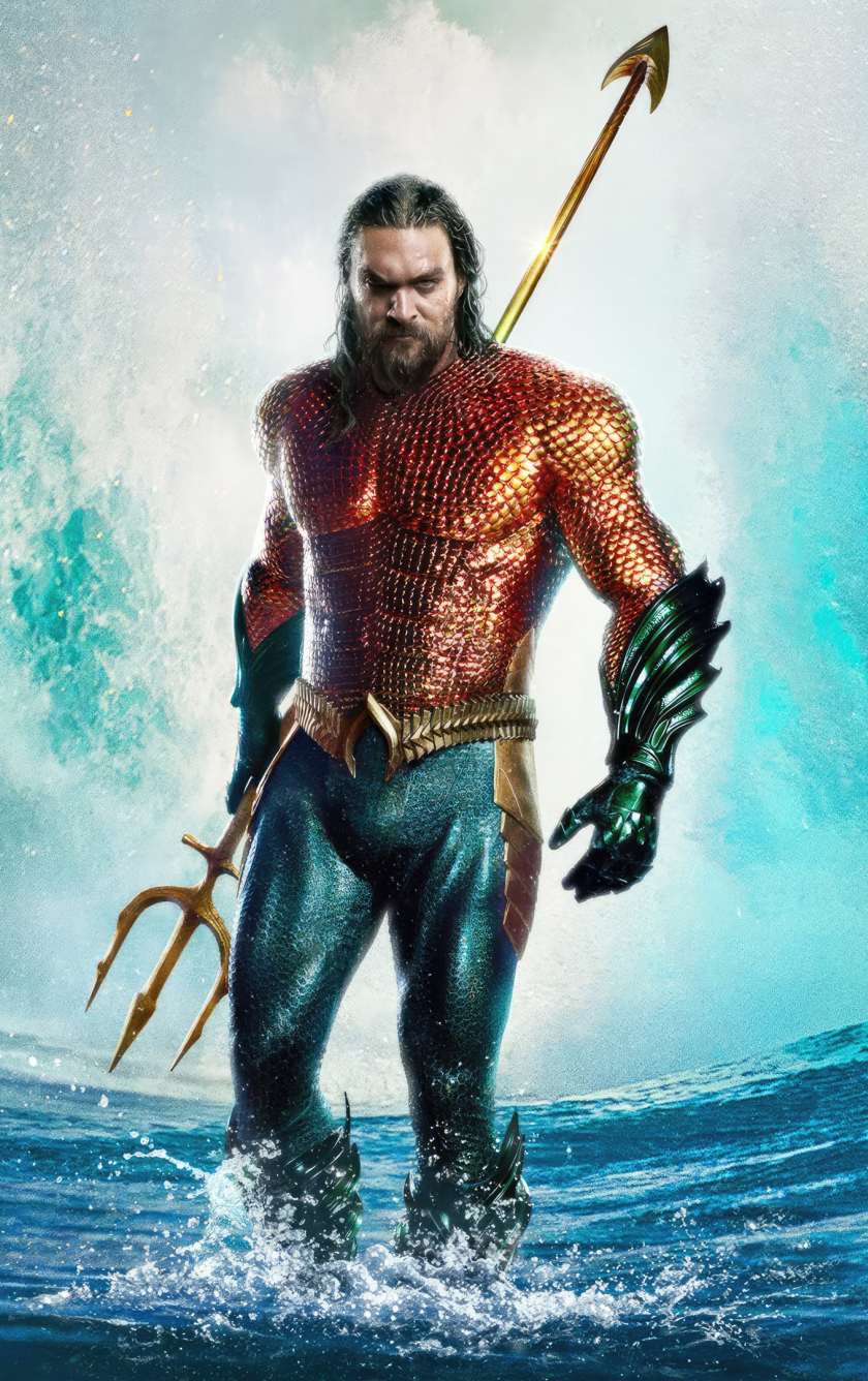 Download wallpaper 840x1336 aquaman and the lost kingdom, an upcoming movie from dc, iphone 5, iphone 5s, iphone 5c, ipod touch, 840x1336 HD background, 30151