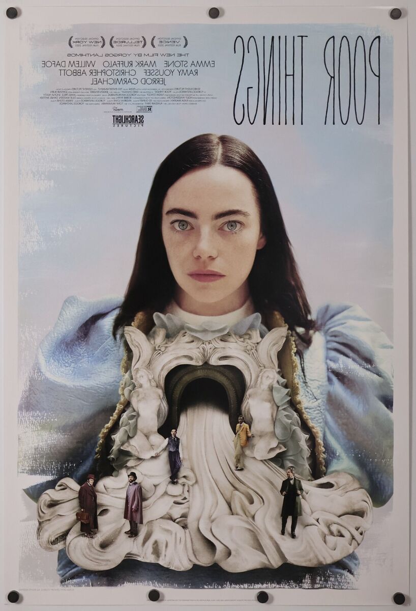 Poor Things DS movie poster 27x40 2023 Stone