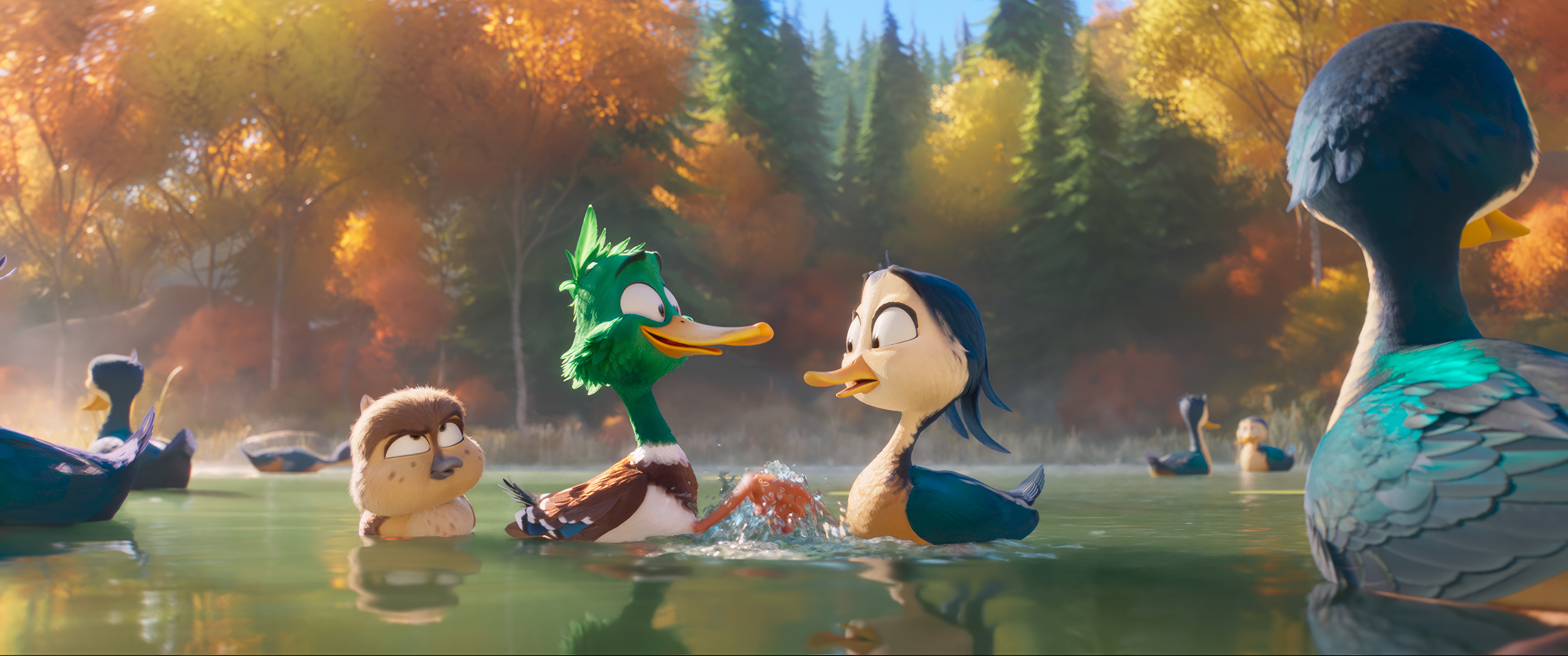 Migration Movie 2023 Animated Ducks Adventure HD Wallpaper