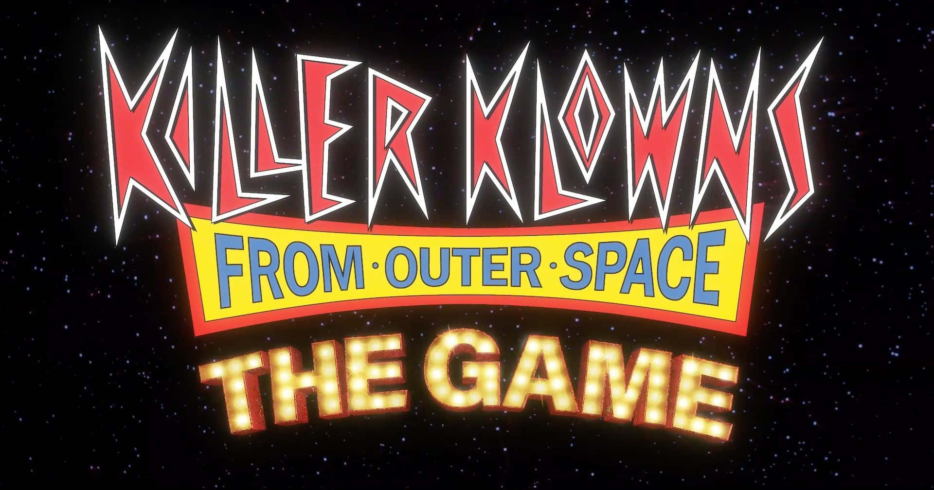 Download Get ready for some intergalactic havoc with the unforgettable Killer Klowns from Outer Space Wallpaper