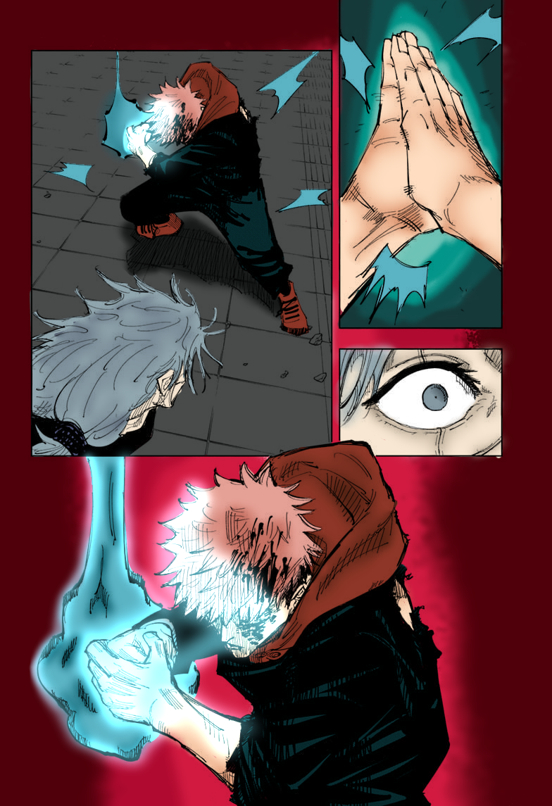 I made an improved version of my itadori vs mahito coloring. Hope you enjoy!