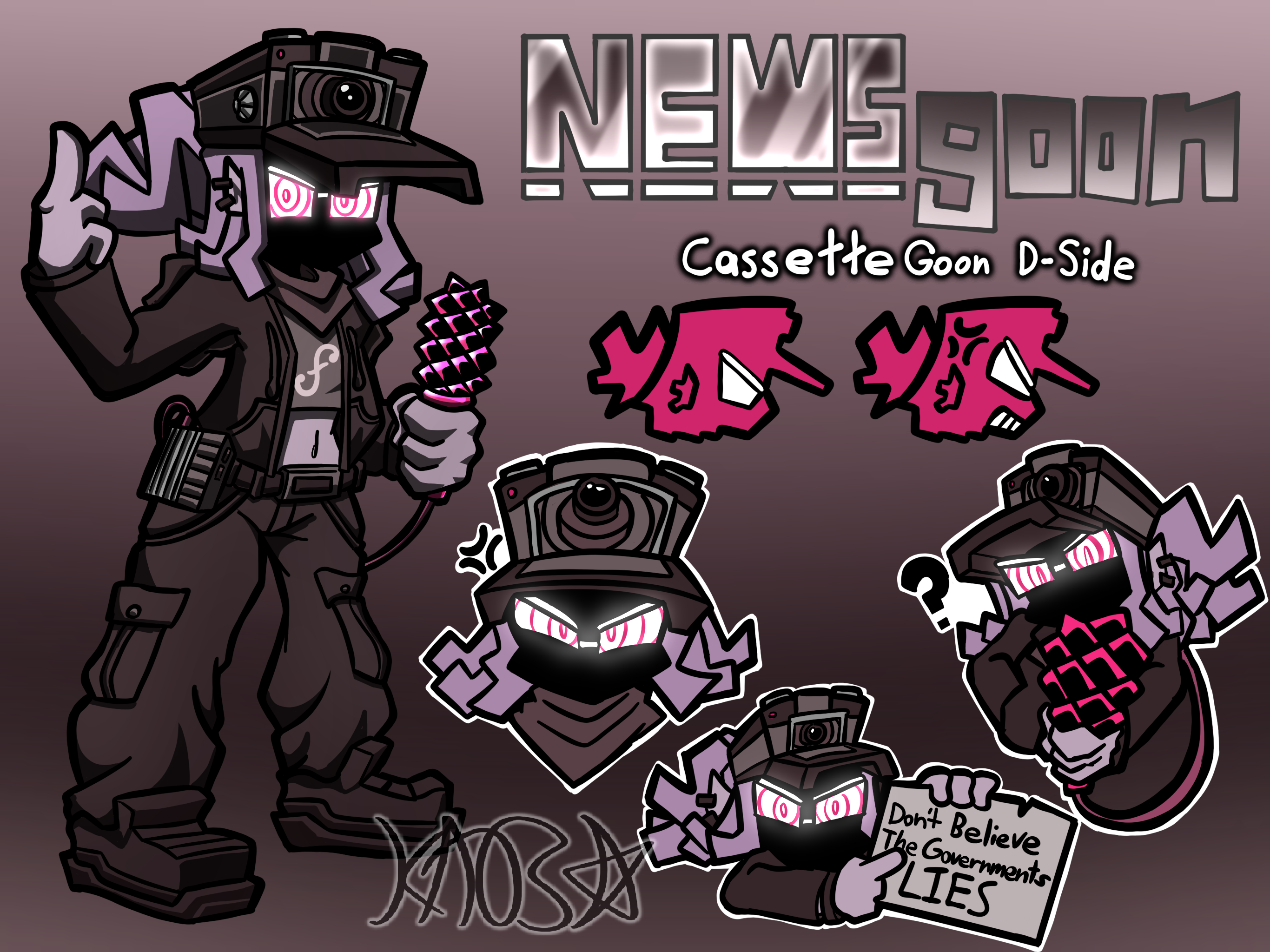 NEWS GOON Goon D Sides By KaosKurve On Newgrounds