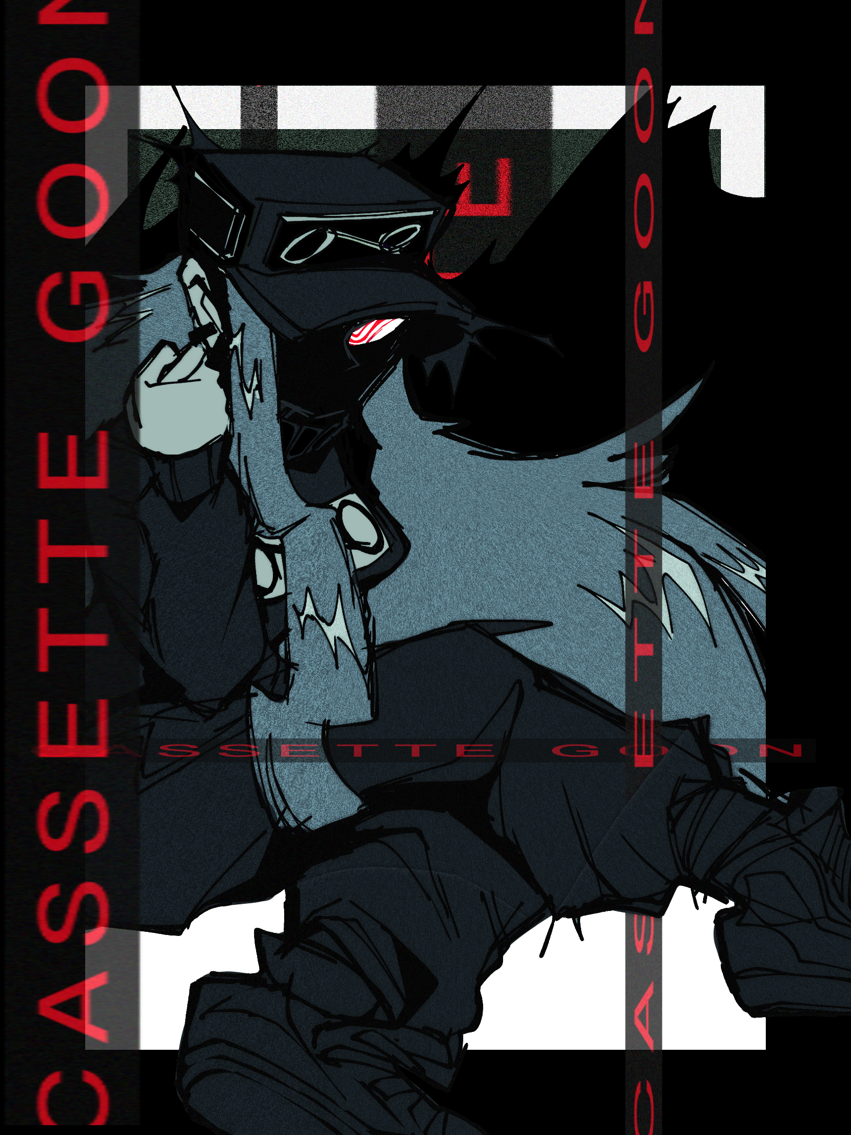 Vs. Cassette Goon Night Funkin' Mods MUGEN Community