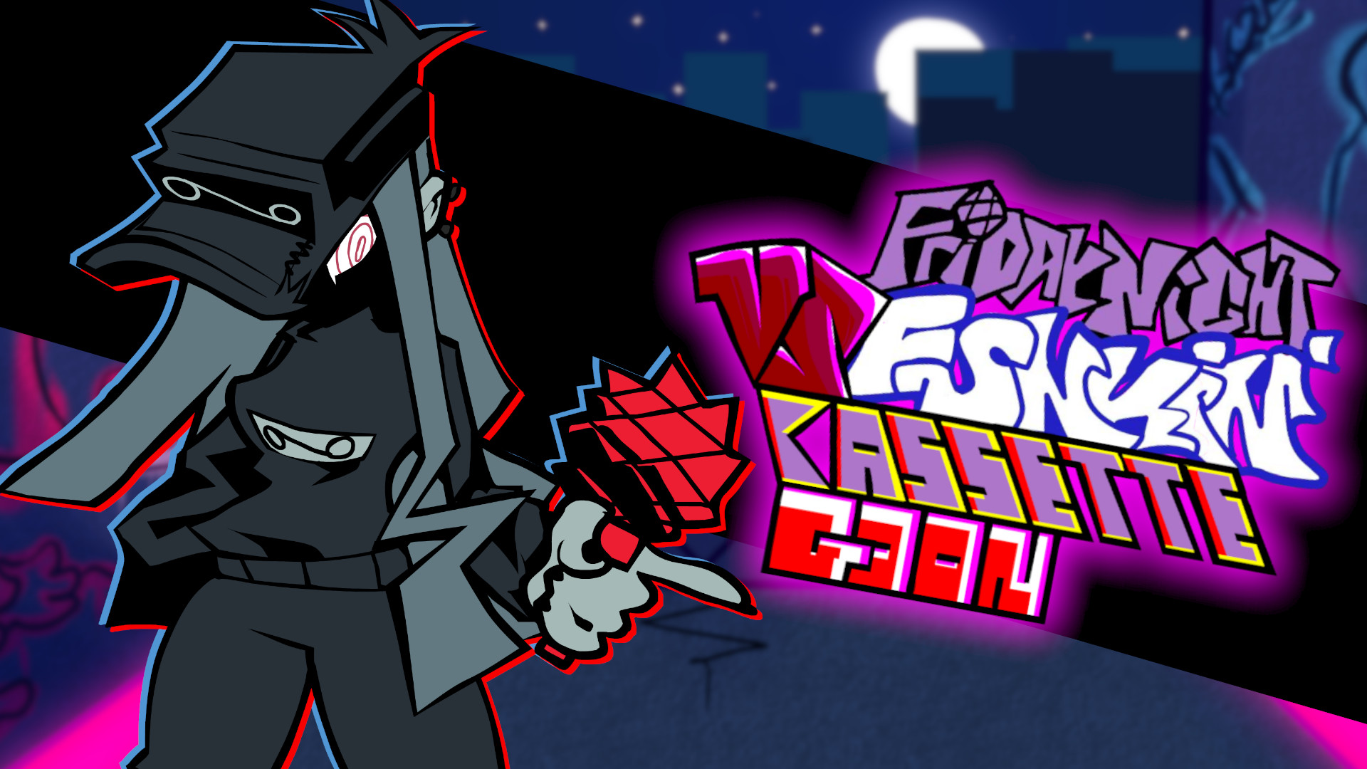 Vs. Cassette Goon Night Funkin' Mods MUGEN Community