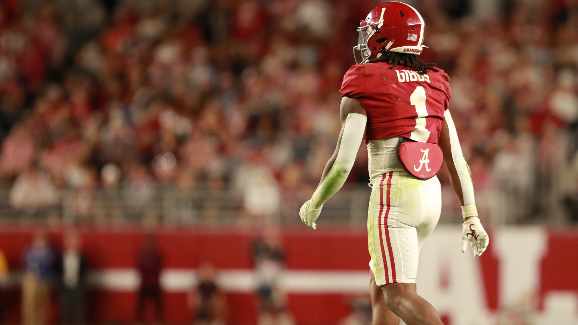 Jahmyr Gibbs of Alabama Athletics