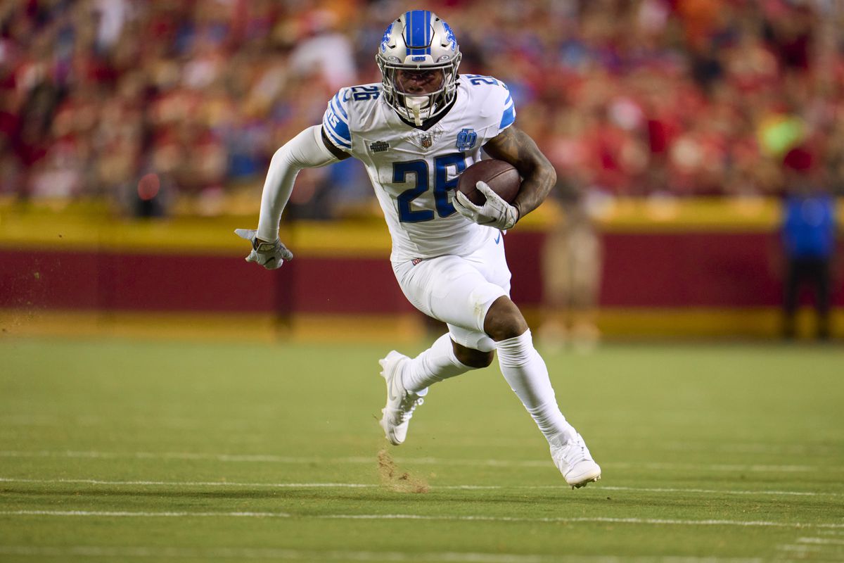 Detroit Lions plan on increasing rookie RB Jahmyr Gibbs' workload Of Detroit