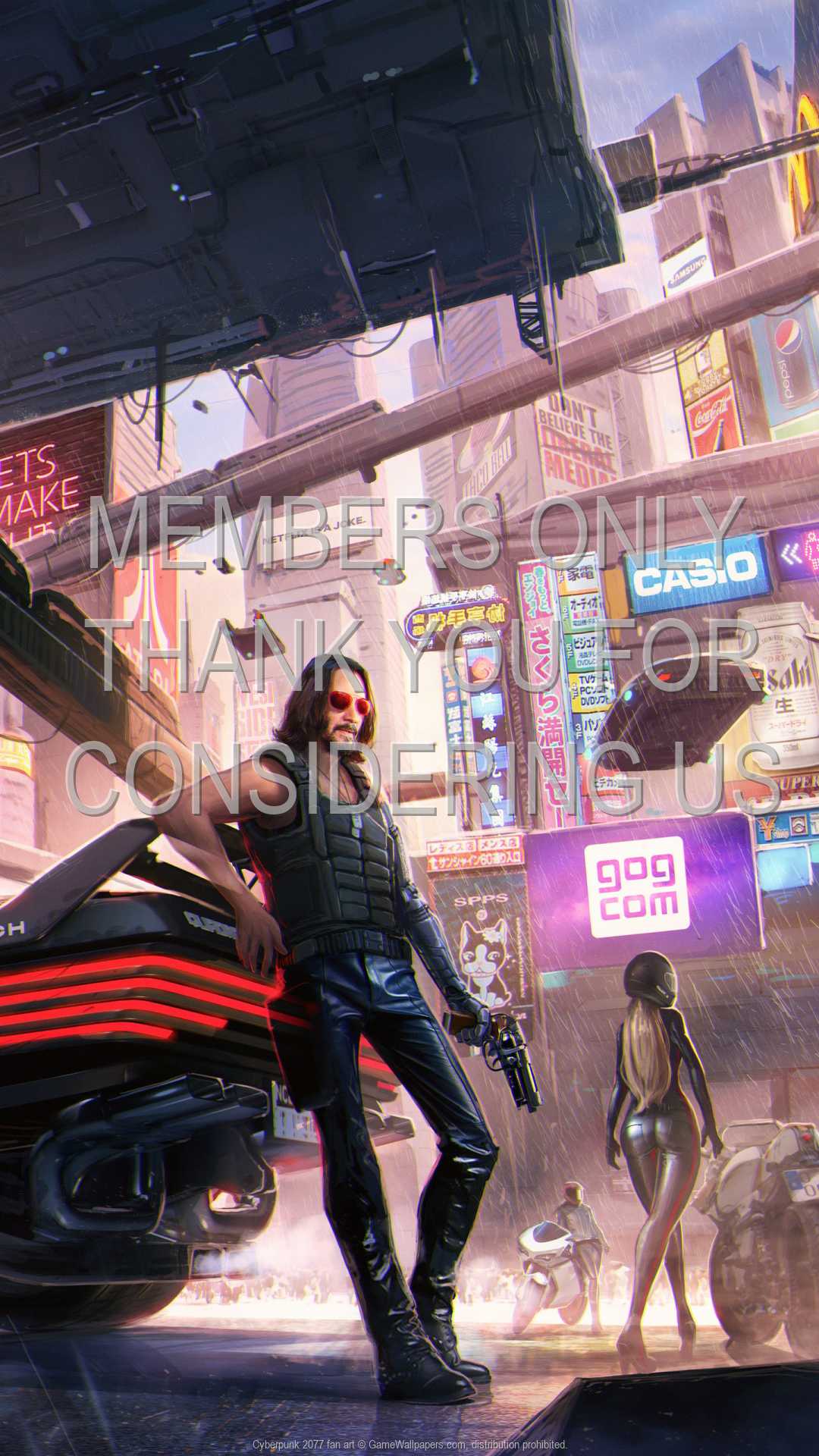 Cyberpunk 2077 fan art wallpaper 04 1080p Vertical