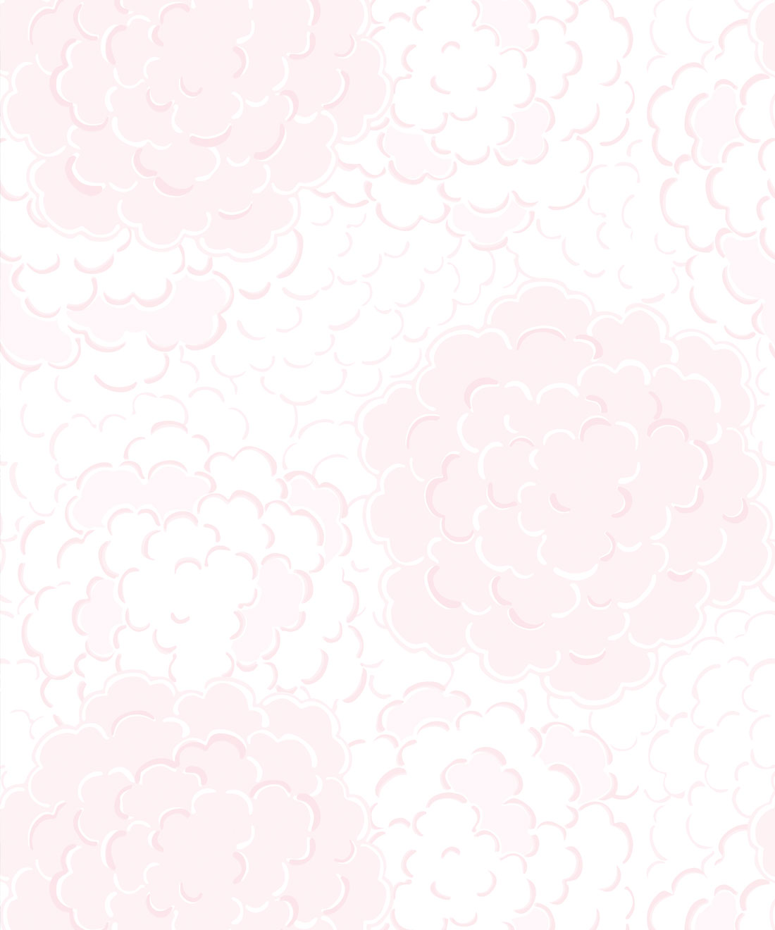 Pink Peony Wallpaper • Ornamental Florals