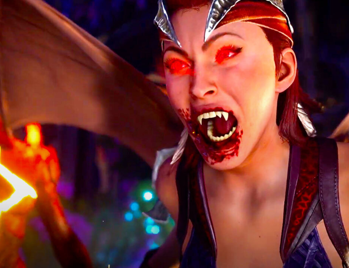 Mortal Kombat 1 Nitara Gameplay Reveal (Played by Megan Fox)