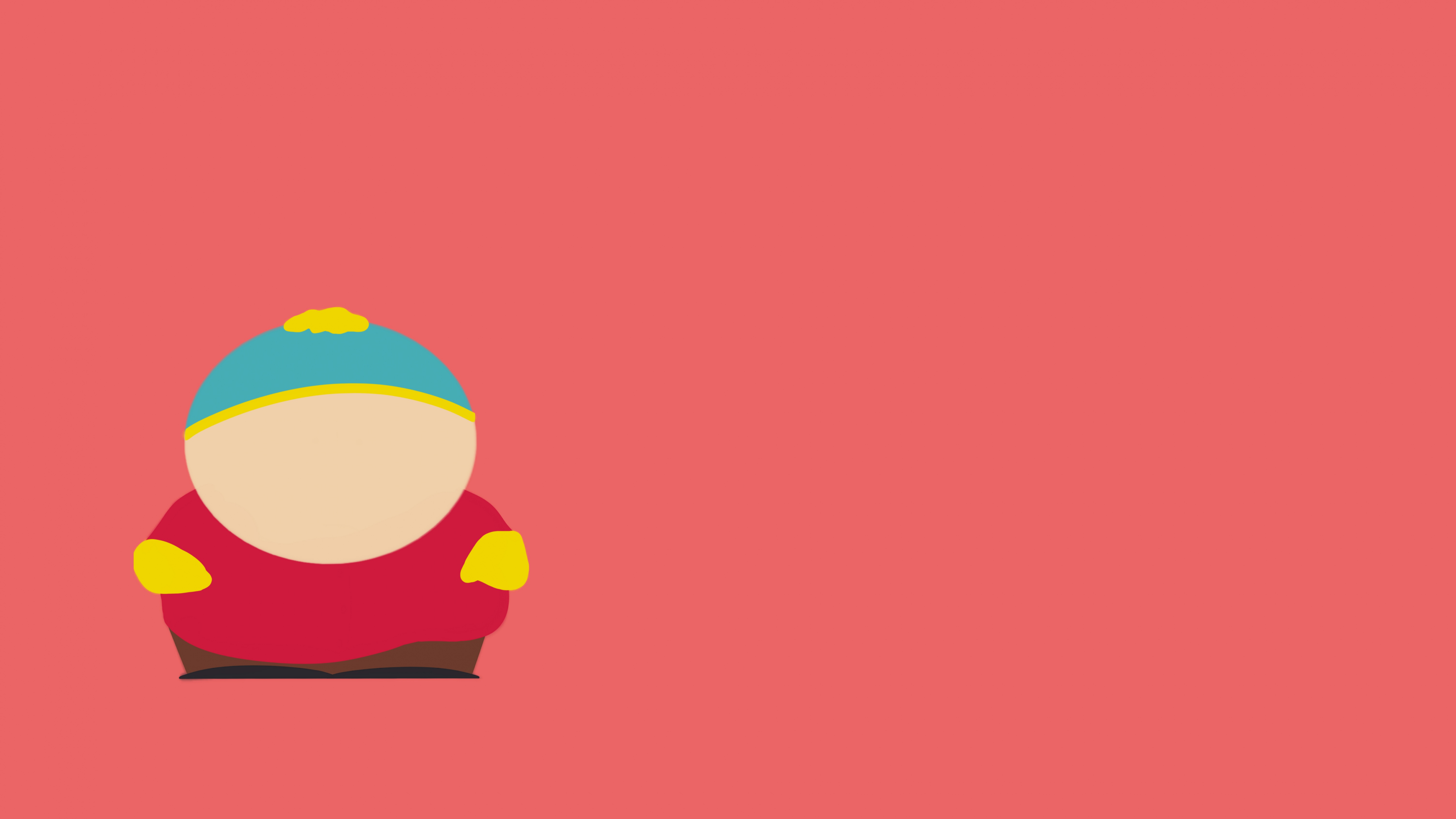 Eric Cartman Wallpaper 4K, South Park, Minimalist