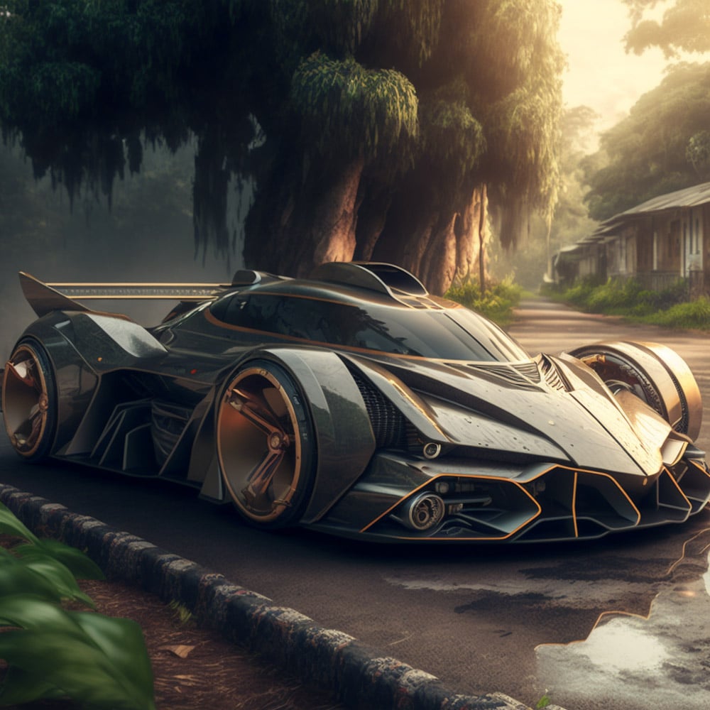 Car picture created by artificial intelligence are the ultimate rabbit hole