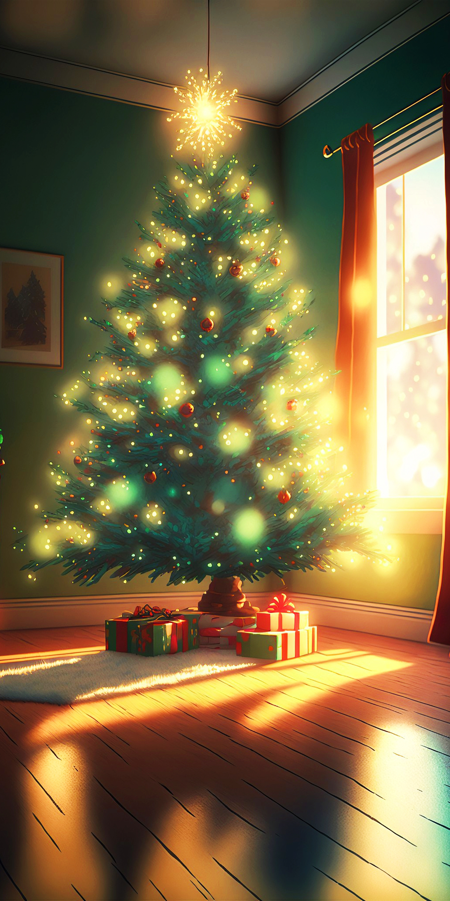 Festive Christmas iPhone wallpaper pack