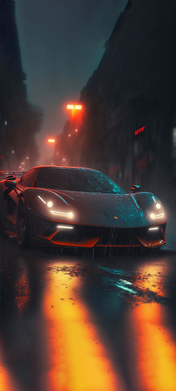 Hypercar Night iPhone Wallpaper HD iPhone Wallpaper