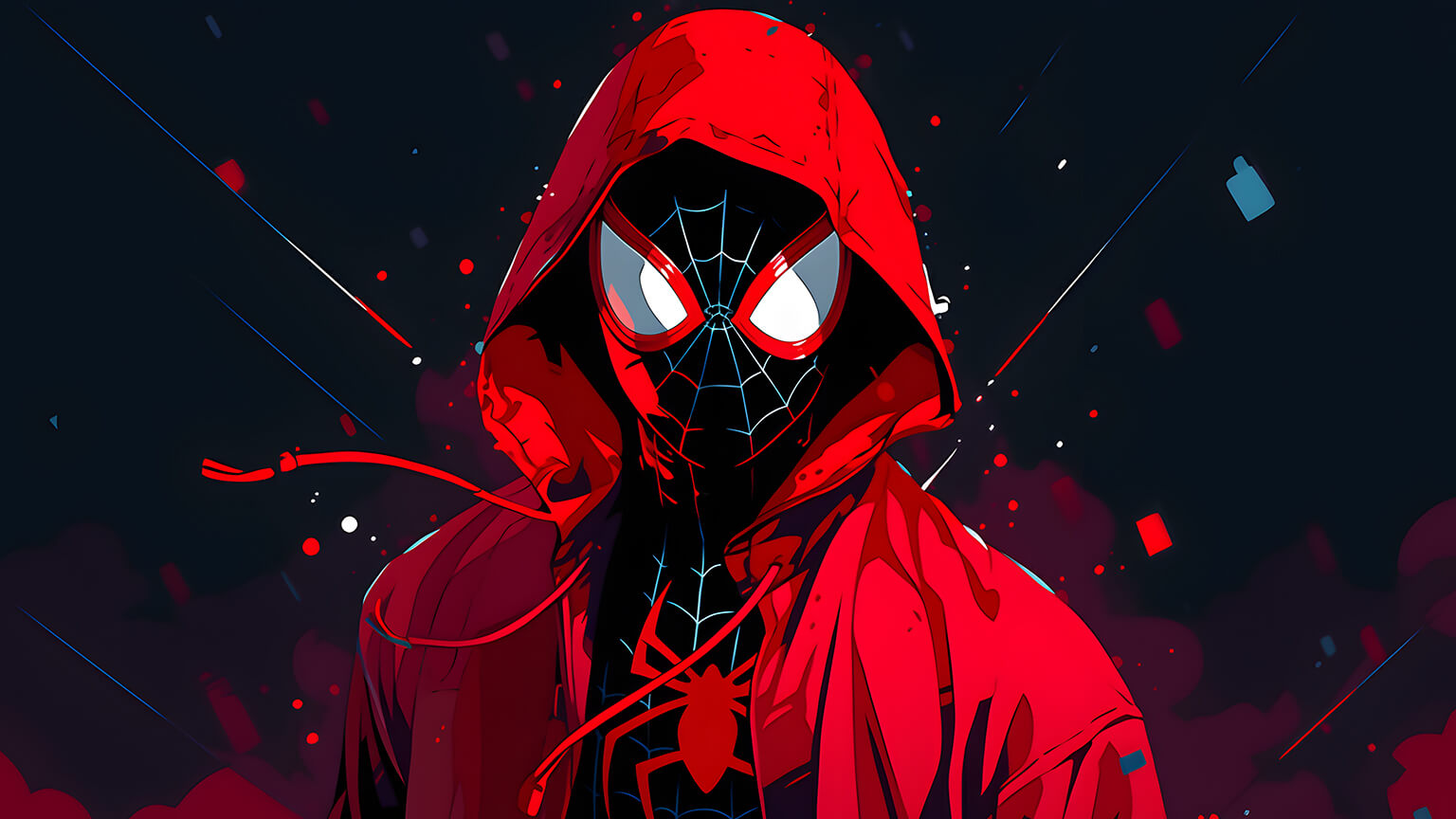 Miles Morales Dark Wallpapers Wallpaper Cave