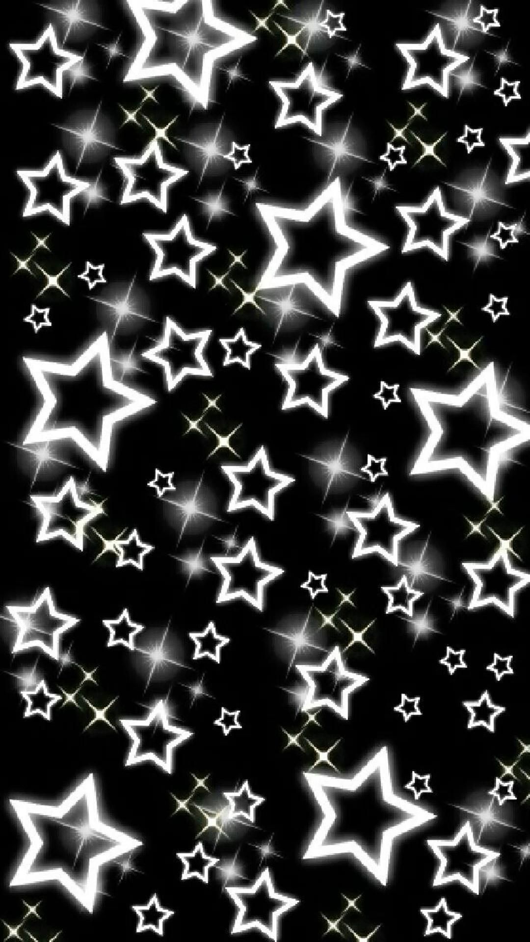 Background star. Phone wallpaper