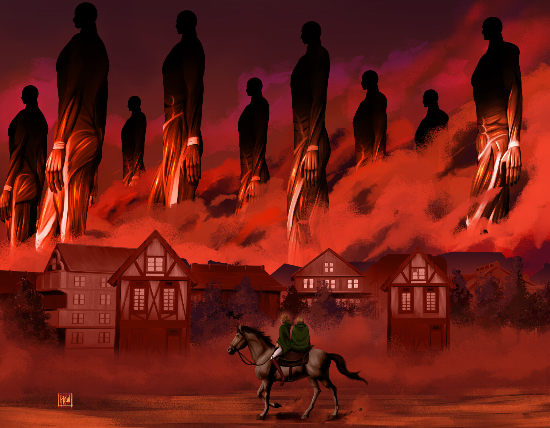 Anime Attack On Titan HD Wallpaper