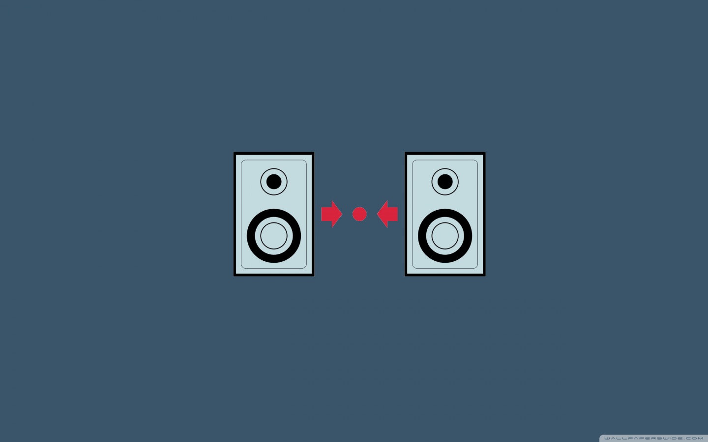 Speakers Vector Art Ultra HD Desktop Background Wallpaper for 4K UHD TV, Multi Display, Dual Monitor, Tablet