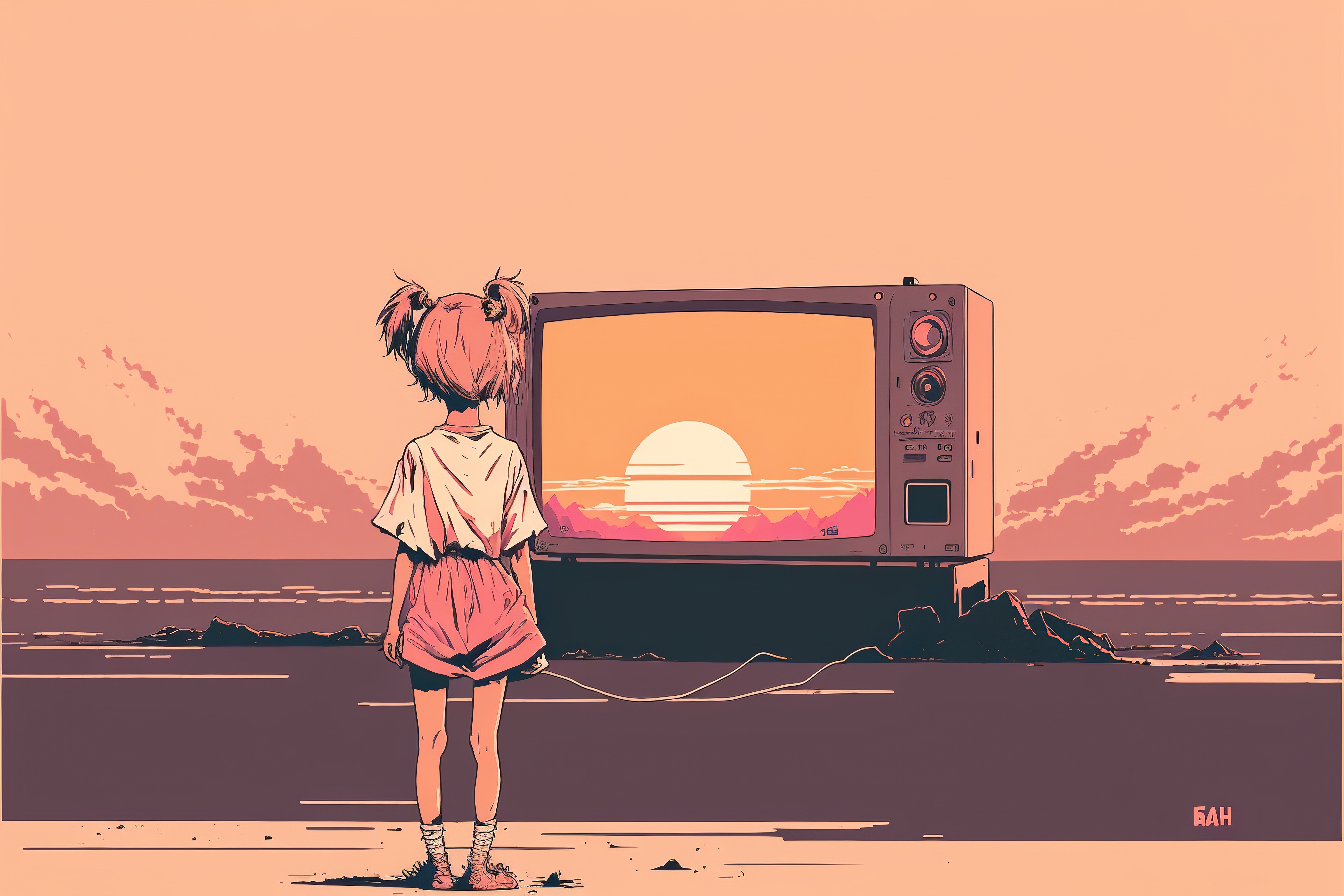 Anime Girl 4k Ultra HD Wallpaper