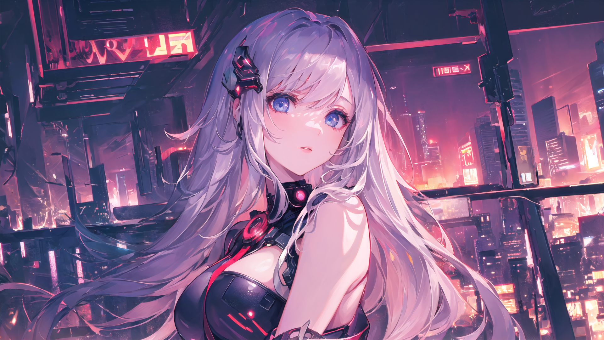 Zavant. Creation, AI Anime Art (Wallpaper)