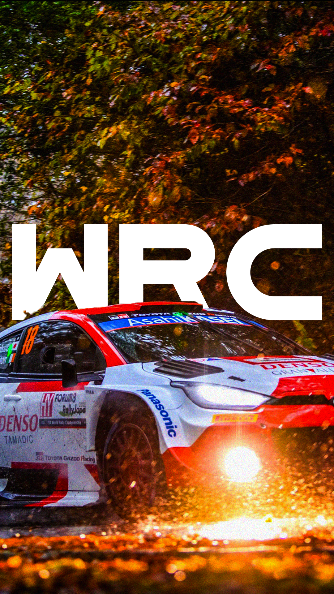 I made Wallpaper for WRC JAPAN 2023. Do you like it? And do you want on IG WRC post story for Wallpaper 2023