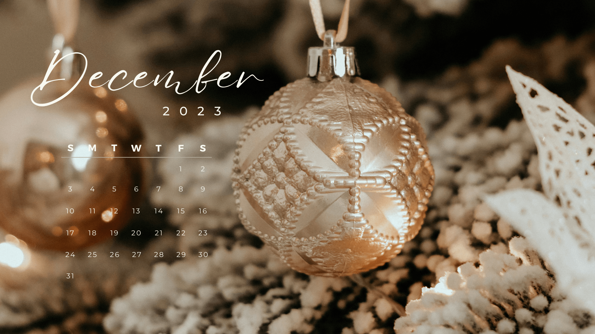 Free Desktop Background December 2023 Dash of Kam