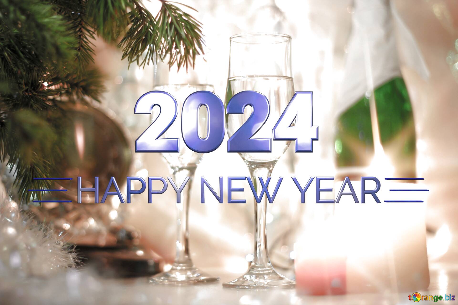 Happy New Year 2024 card Download free picture №216272