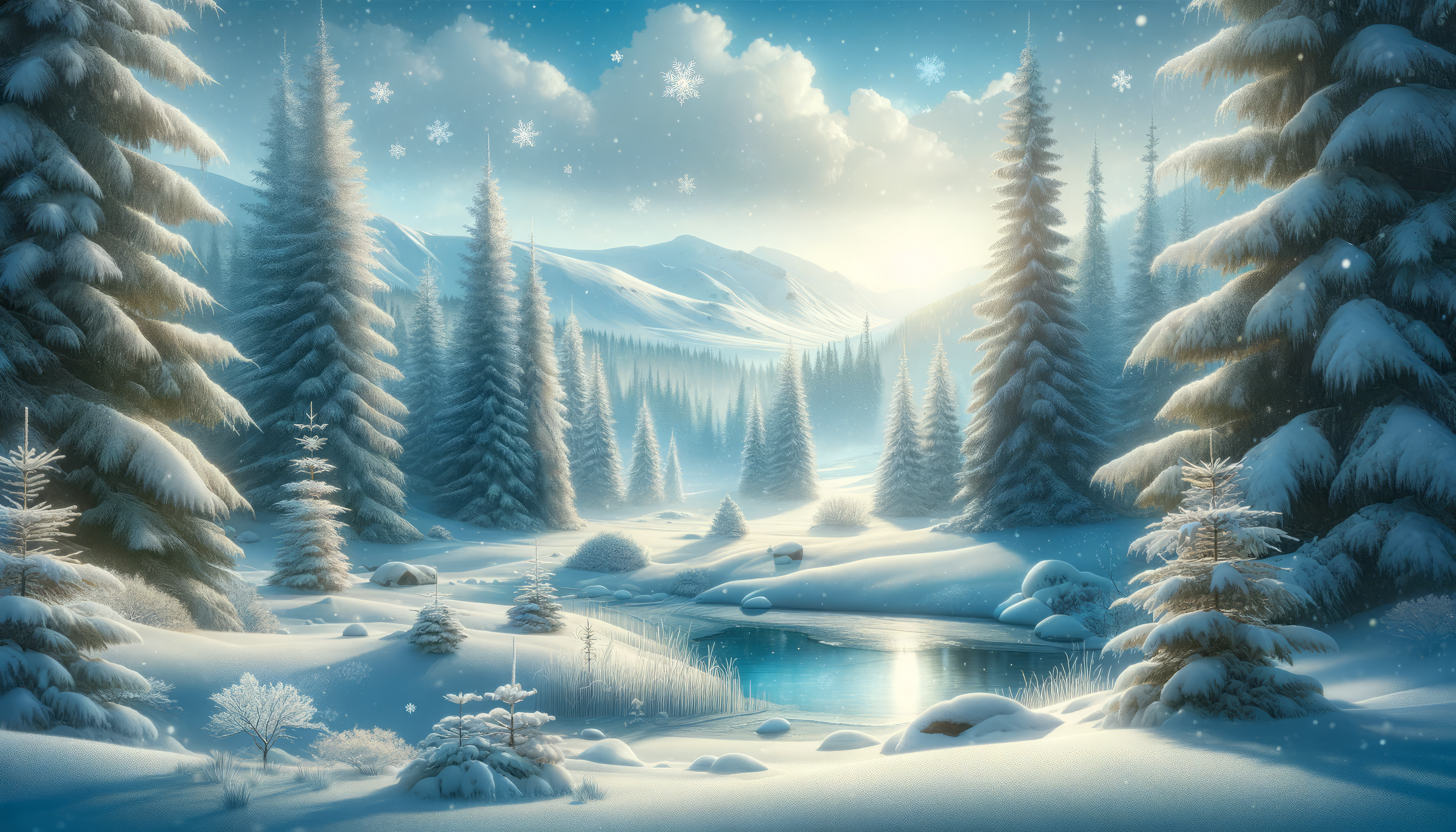 Enchanting Winter Wonderland HD