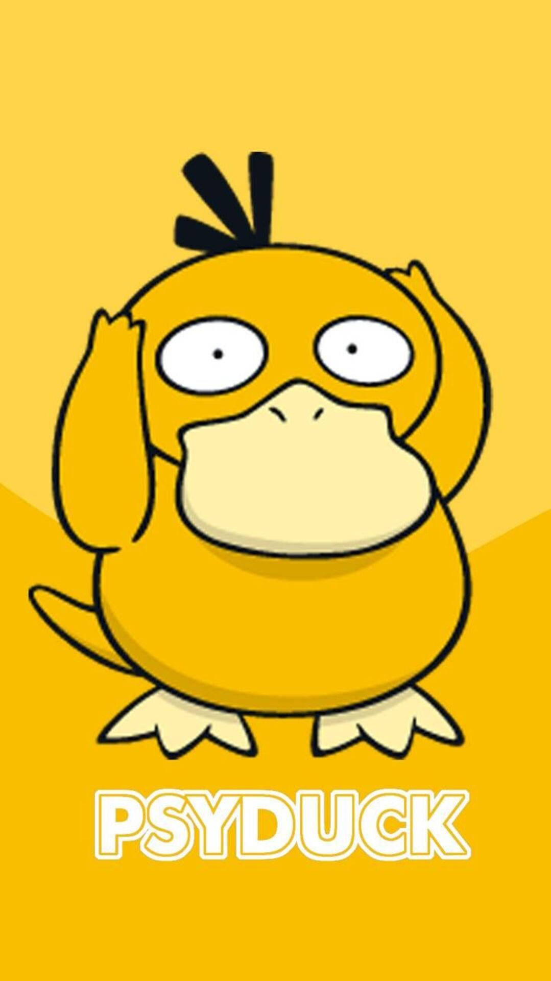 Download Psyduck's always ready for a chat! Wallpaper