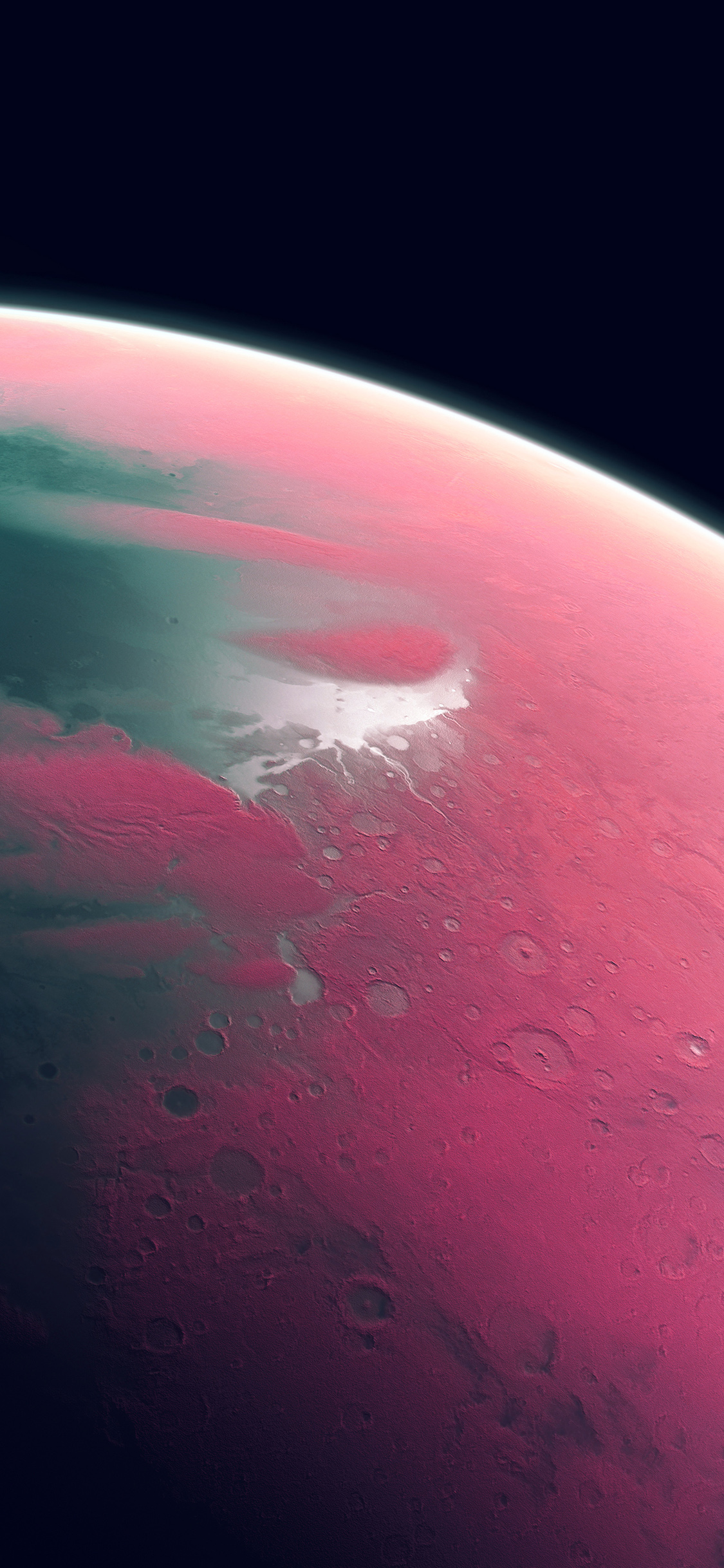 Earth Art Pink Dark Space